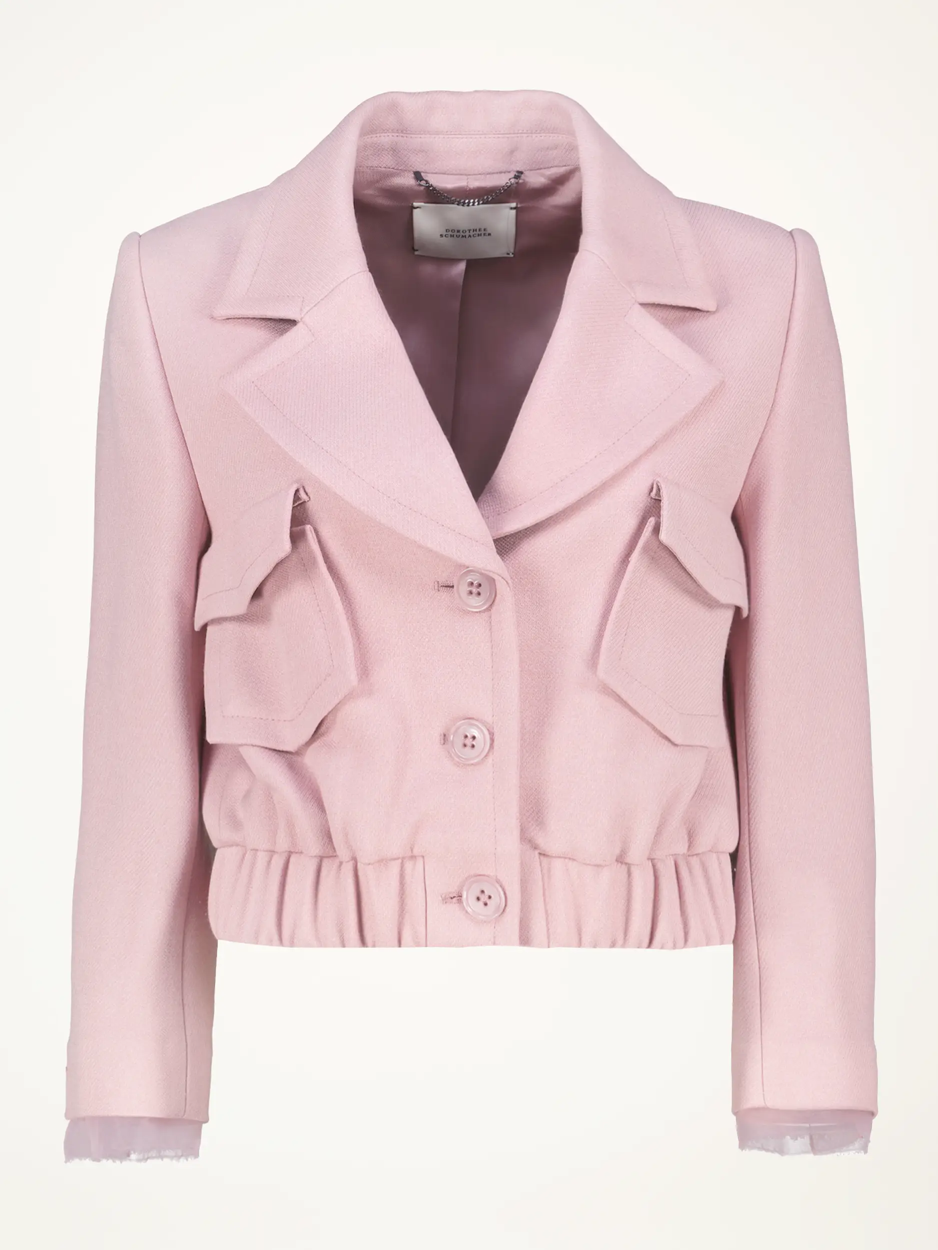 Jacke 'Layered Coolness' - Artikelansicht - Farbe: Rosa&Pink