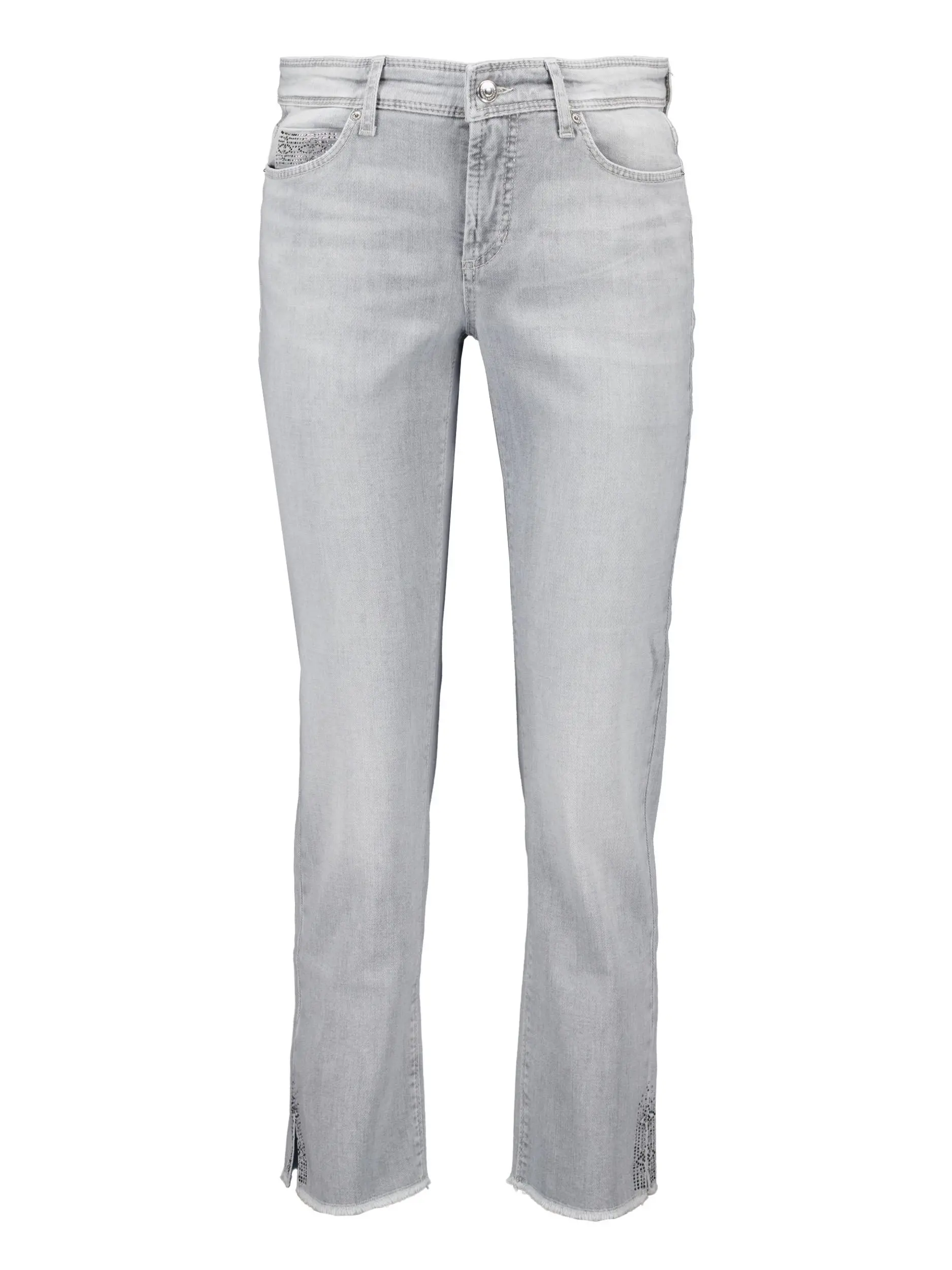 Jeans 'Piper short' - Artikelansicht - Farbe: Grau