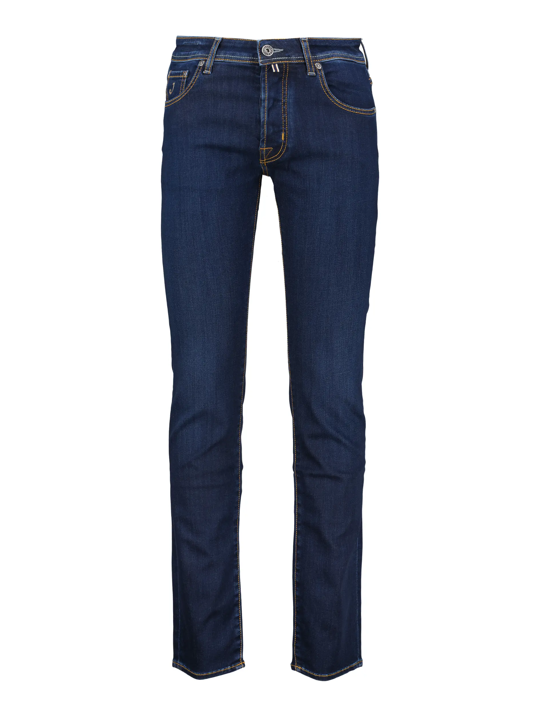 Mid Rise Slim Fit Jeans 'Bard'  - Artikel Vorderseite - Farbe: Blau