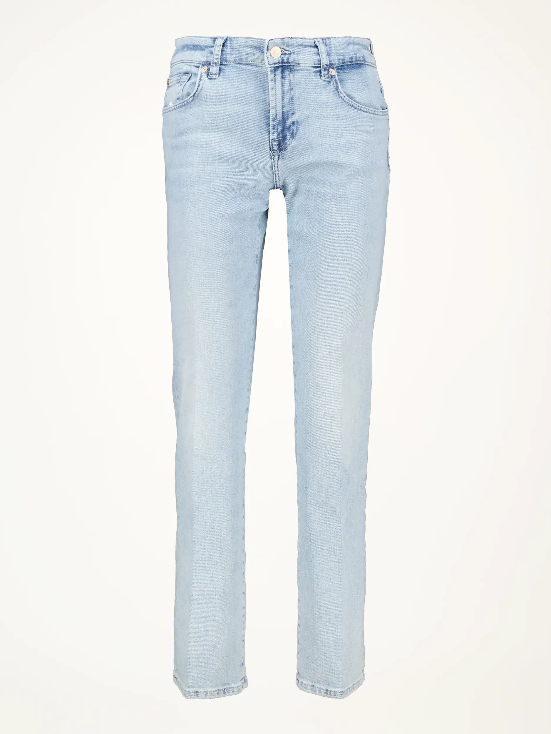 Mid Rise Straight Leg Jeans 'Calie Straight Frozen' - Artikelansicht - Farbe: Blau