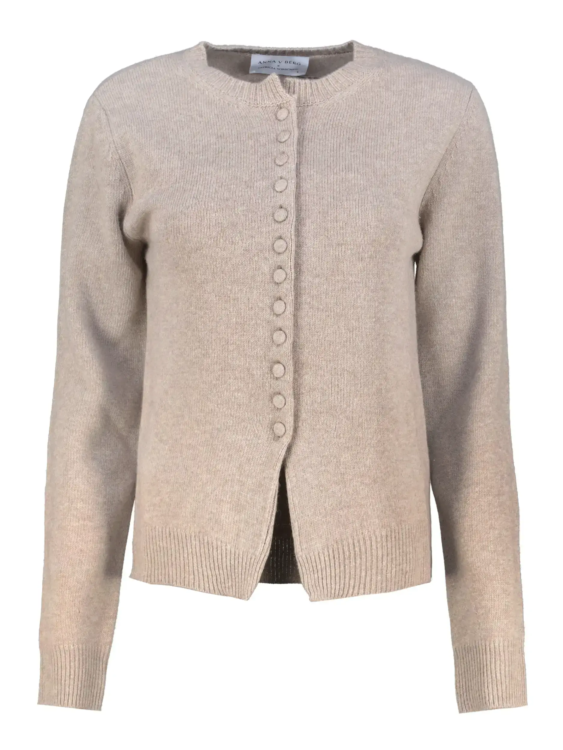 Strickjacke PW 'Celina' aus Kaschmir-Mix langarm - Artikel Vorderseite - Farbe: Braun