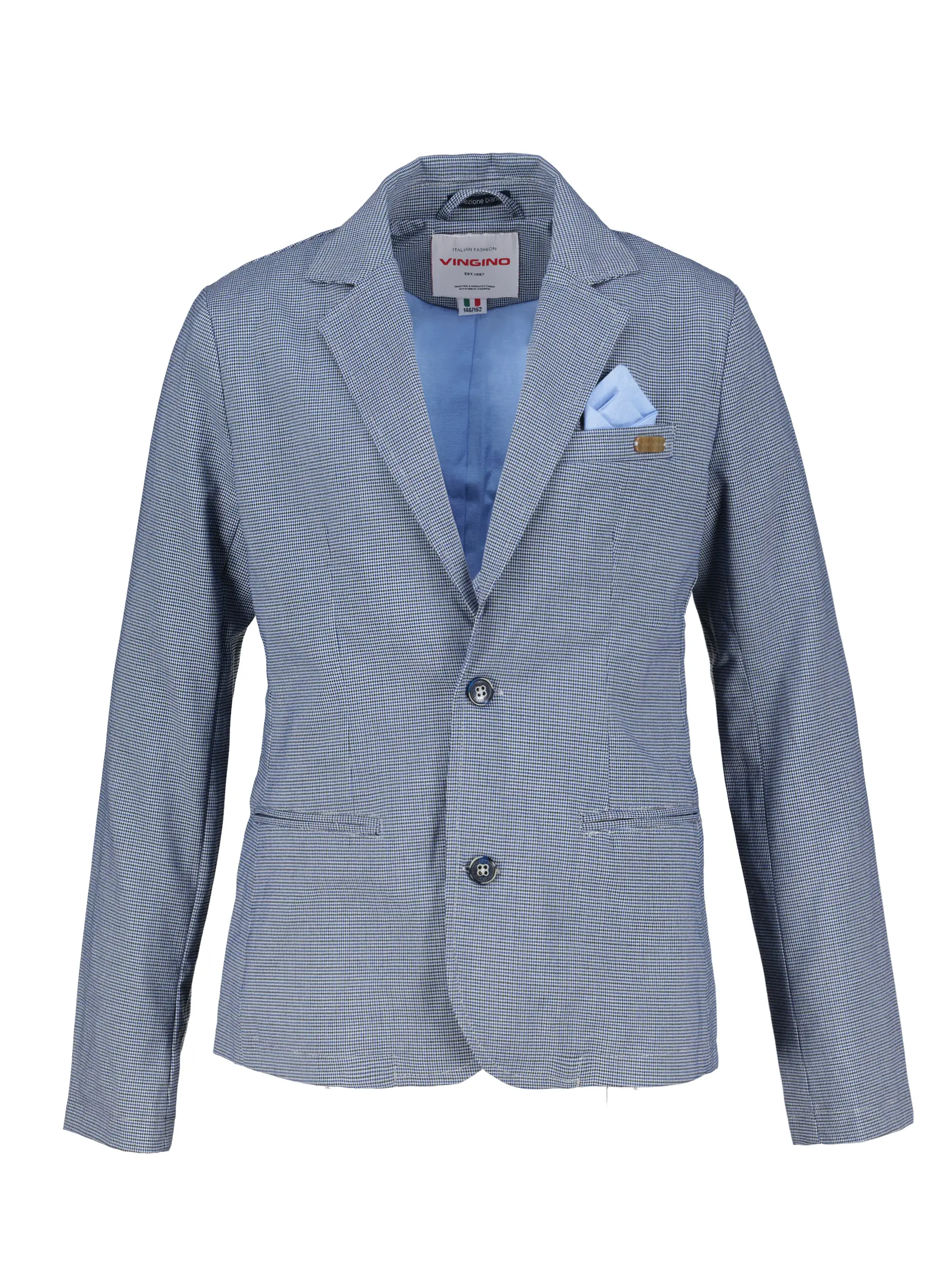 Jungen Sakko 'Teyo' - Artikelansicht - Farbe: Blau
