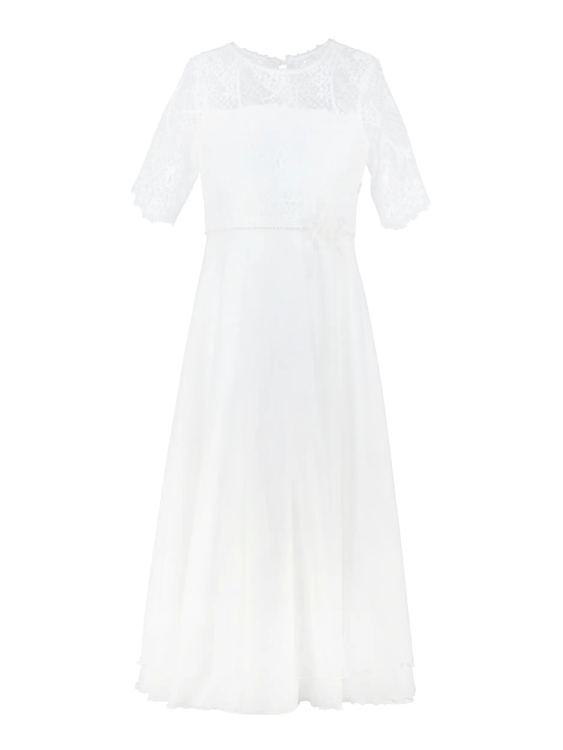 Mädchen Kommunionkleid - Artikelansicht - Farbe: Creme