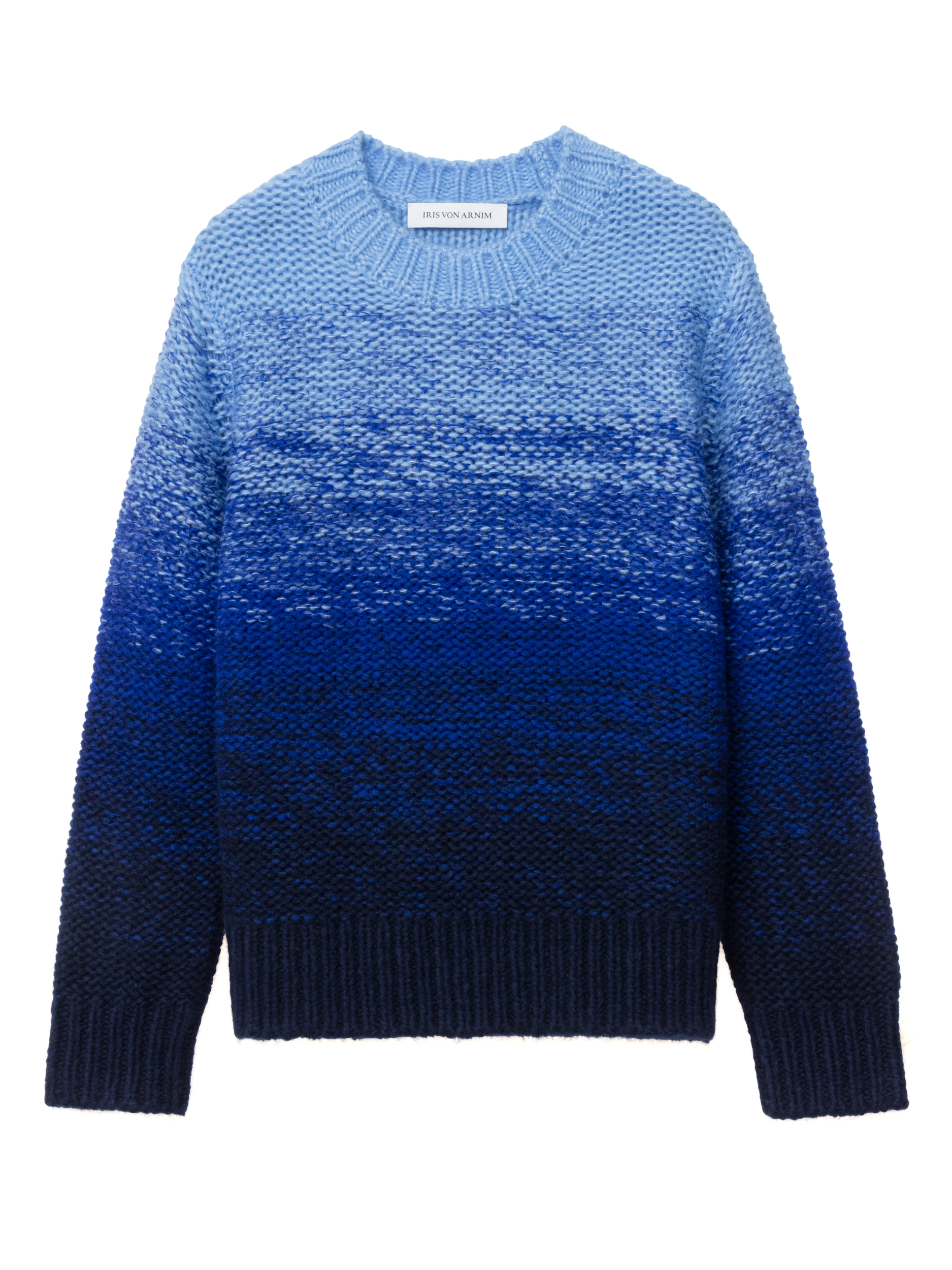 Pullover 'Rainbow Degradé 50 Years'  - Artikelansicht - Farbe: Blau