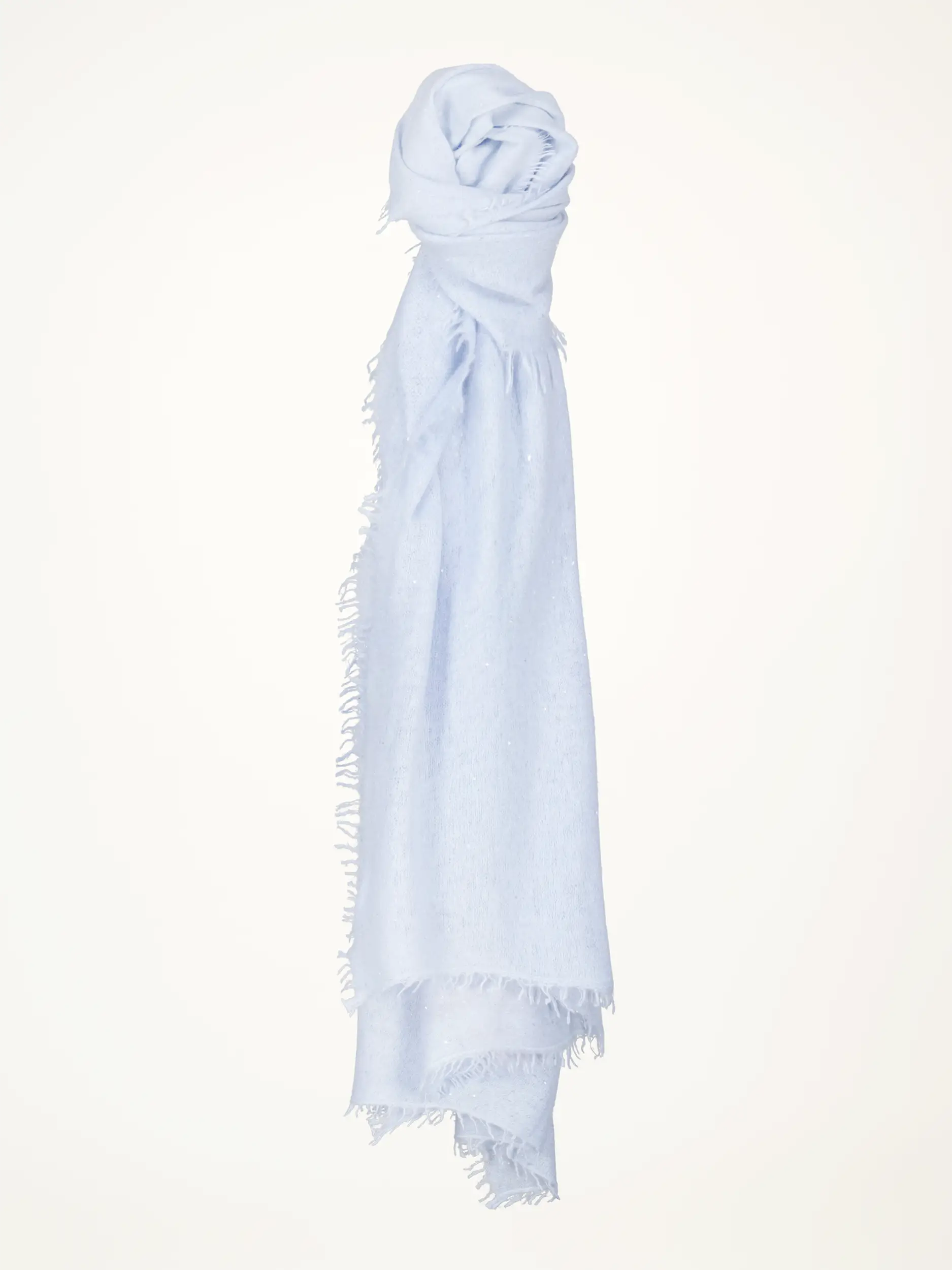 Schal mit Pailletten - Artikelansicht - Farbe: Blau