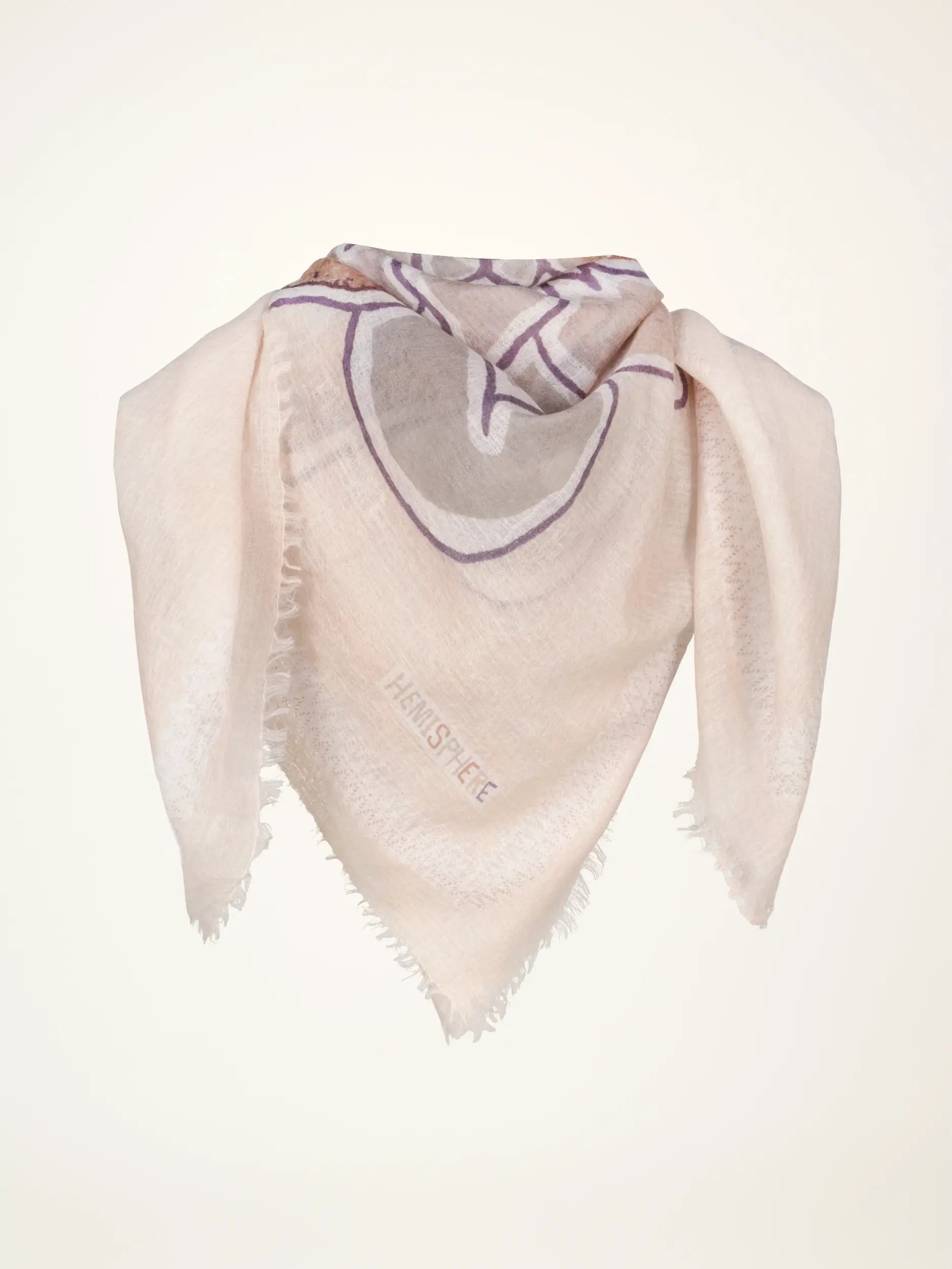 Kaschmirtuch 'Ballnicki' - Artikelansicht - Farbe: Beige