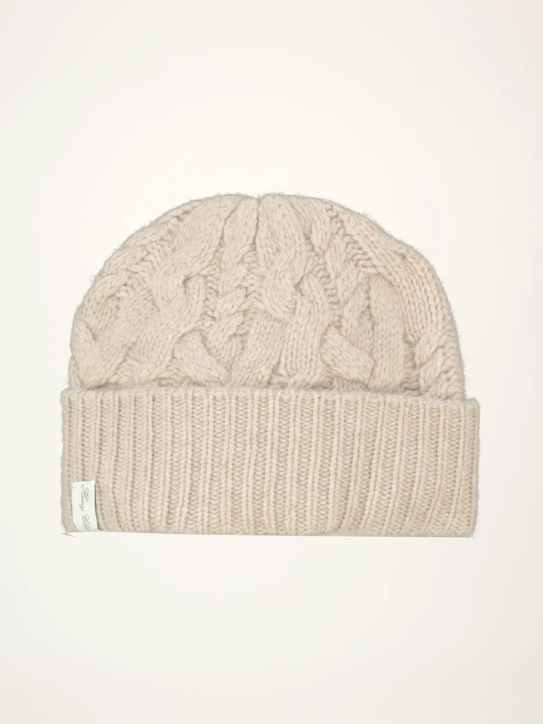 Mütze aus Kaschmir - Artikelansicht - Farbe: Beige Mütze aus Kaschmir - Artikelansicht - Farbe: Beige