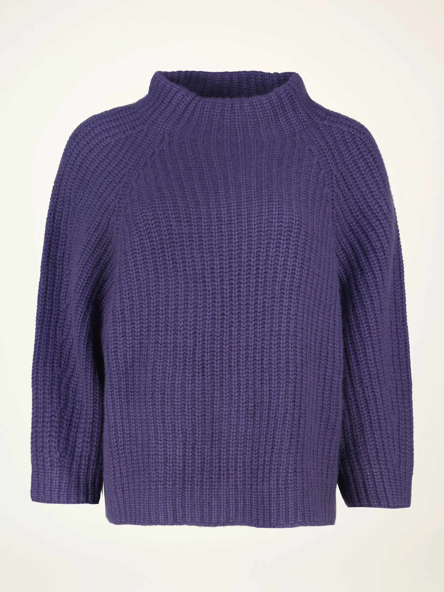 Pullover 'Fallou' aus Kaschmir langarm - Artikelansicht - Farbe: Violett