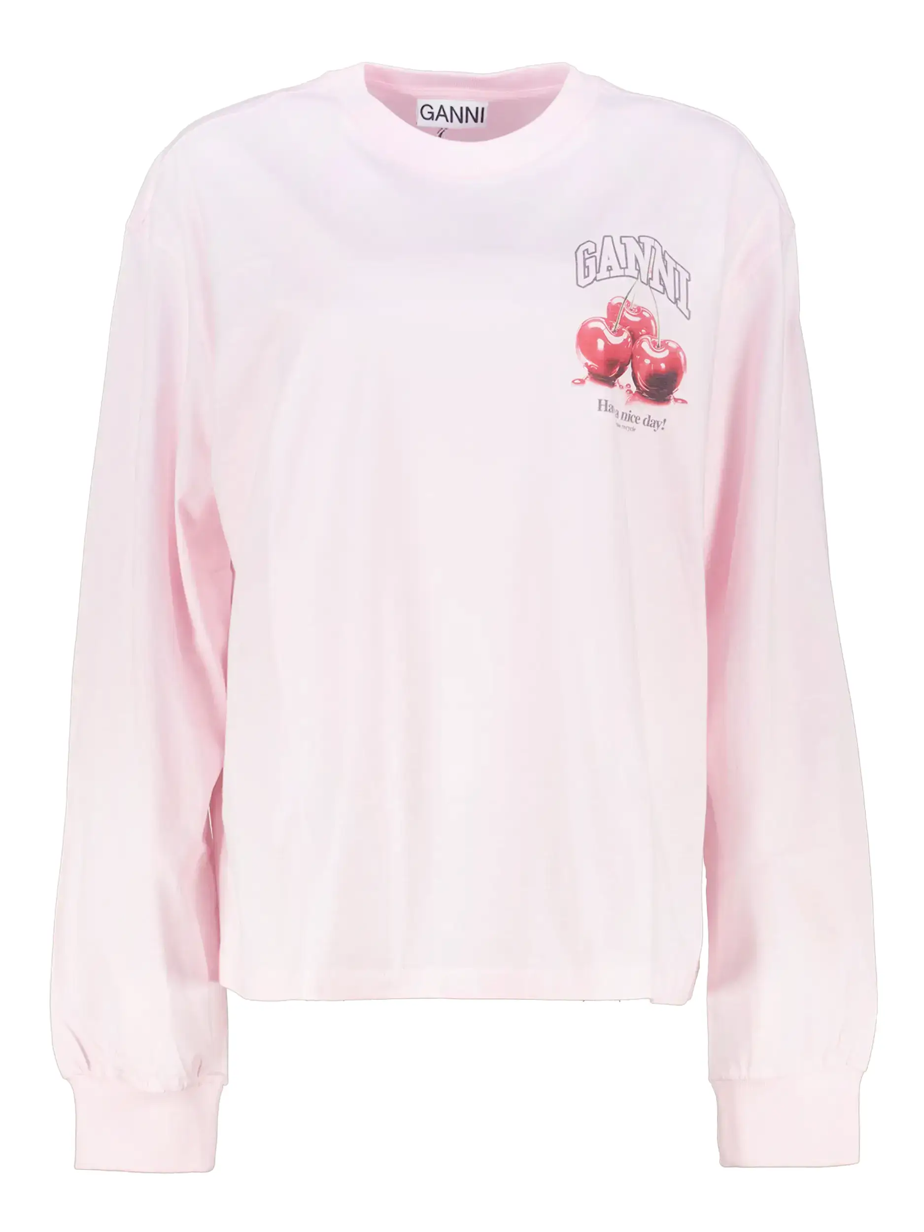 Shirt langarm - Artikel Vorderseite - Farbe: Rosa&Pink
