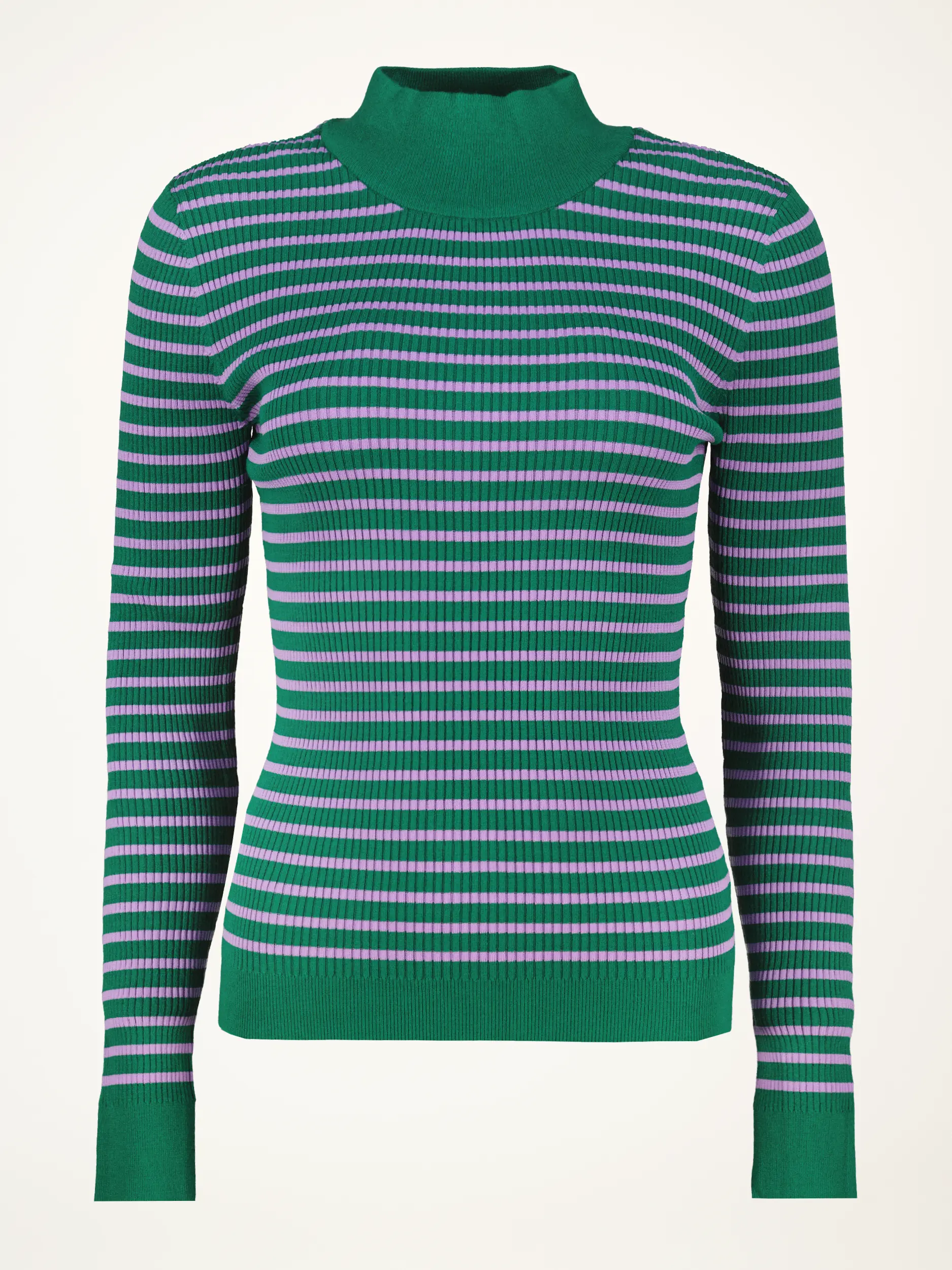 Gestreiftes Langarmshirt 'ifrancis' - Artikelansicht - Farbe: Grün