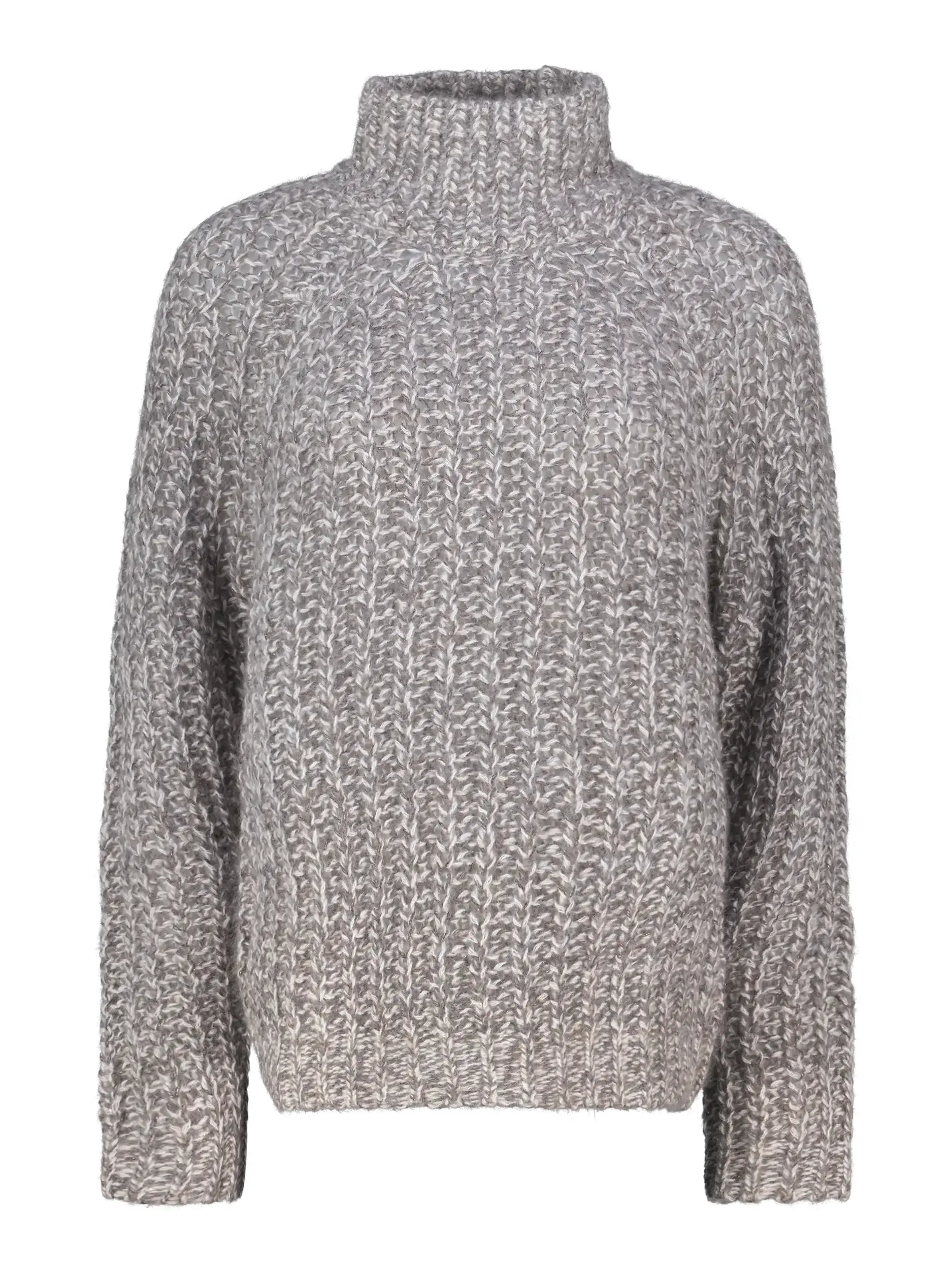 Pullover aus Kaschmir-Mix langarm - Artikel Vorderseite - Farbe: Grün