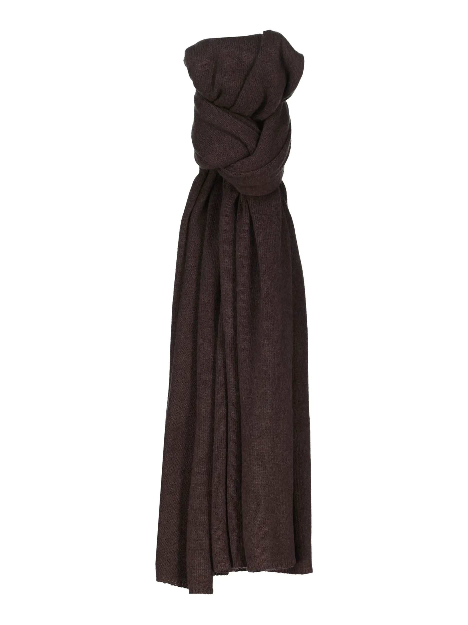 Schal 'Carla' aus Cashmere-Mix - Artikel Vorderseite - Farbe: Braun