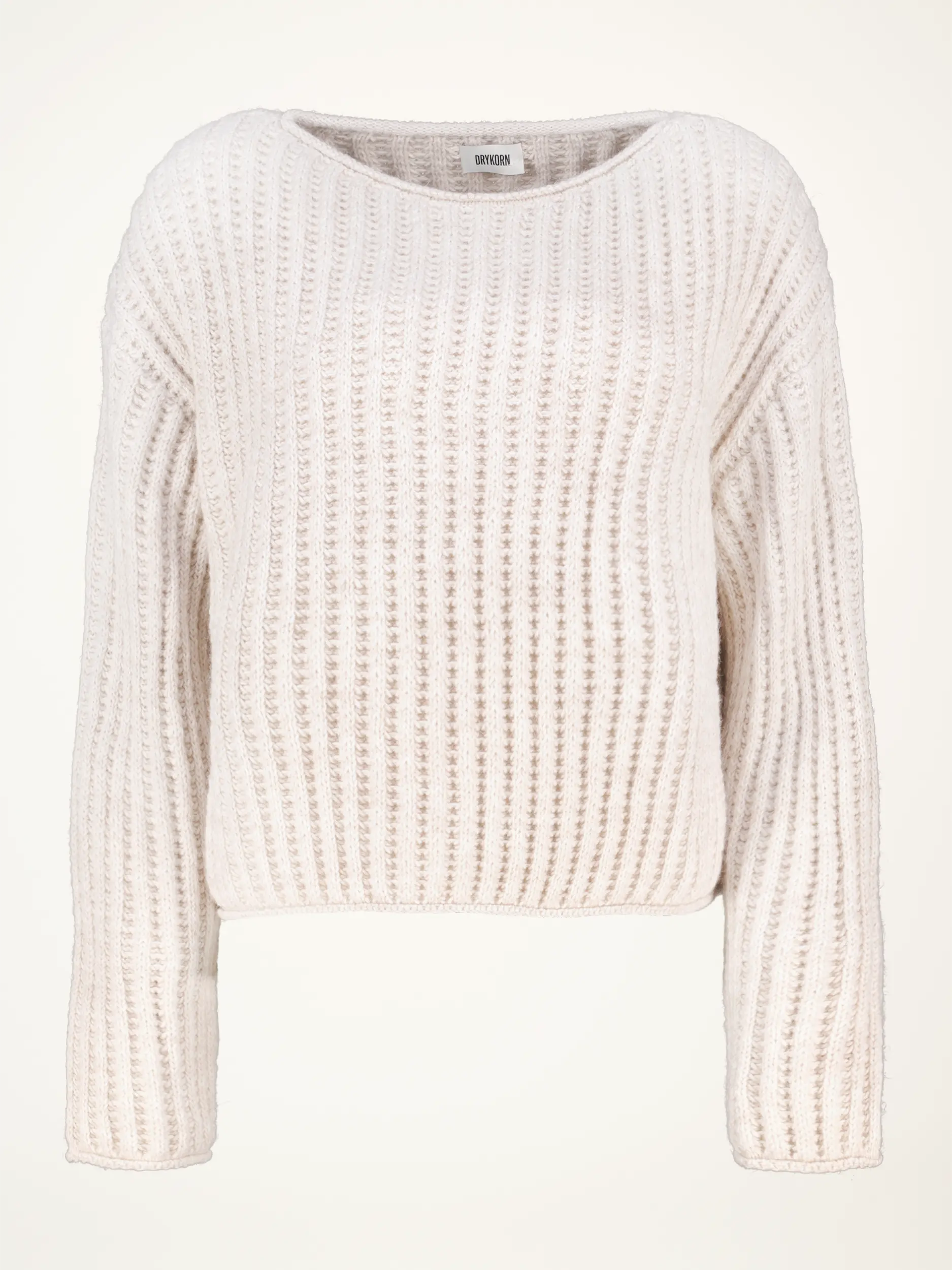 Pullover 'Imeny' langarm - Artikelansicht - Farbe: Beige
