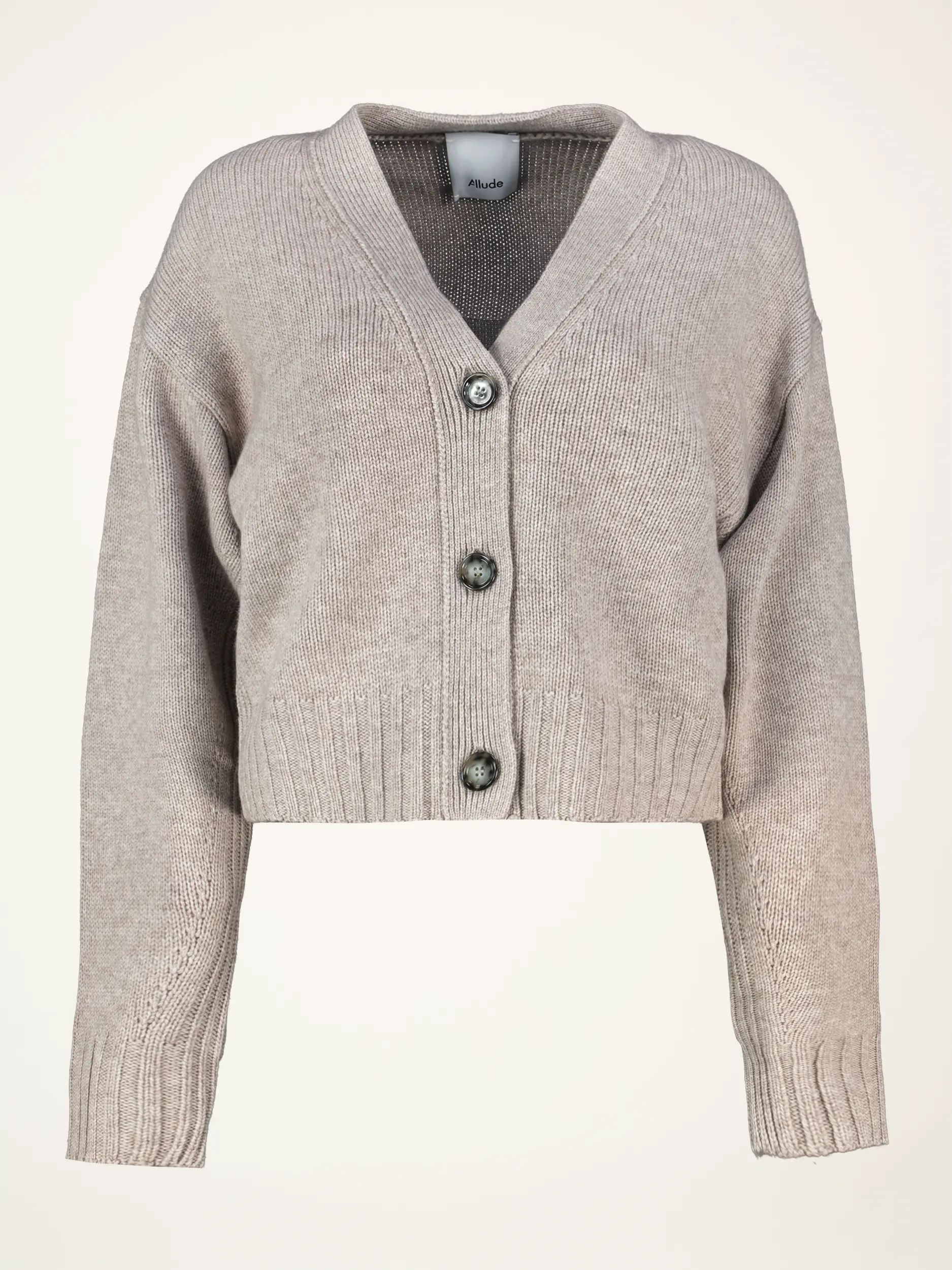 Strickjacke aus Wolle - Artikelansicht - Farbe: Braun Strickjacke aus Wolle - Artikelansicht - Farbe: Braun