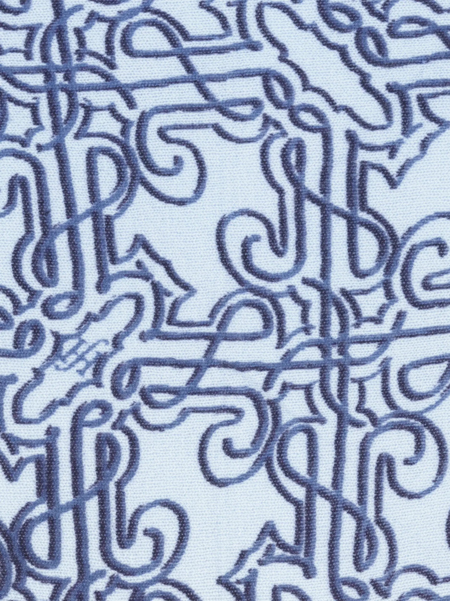 Tuch 'Seal' aus Kaschmir  - Artikel weitere Detailansicht 1 - Farbe: Blau