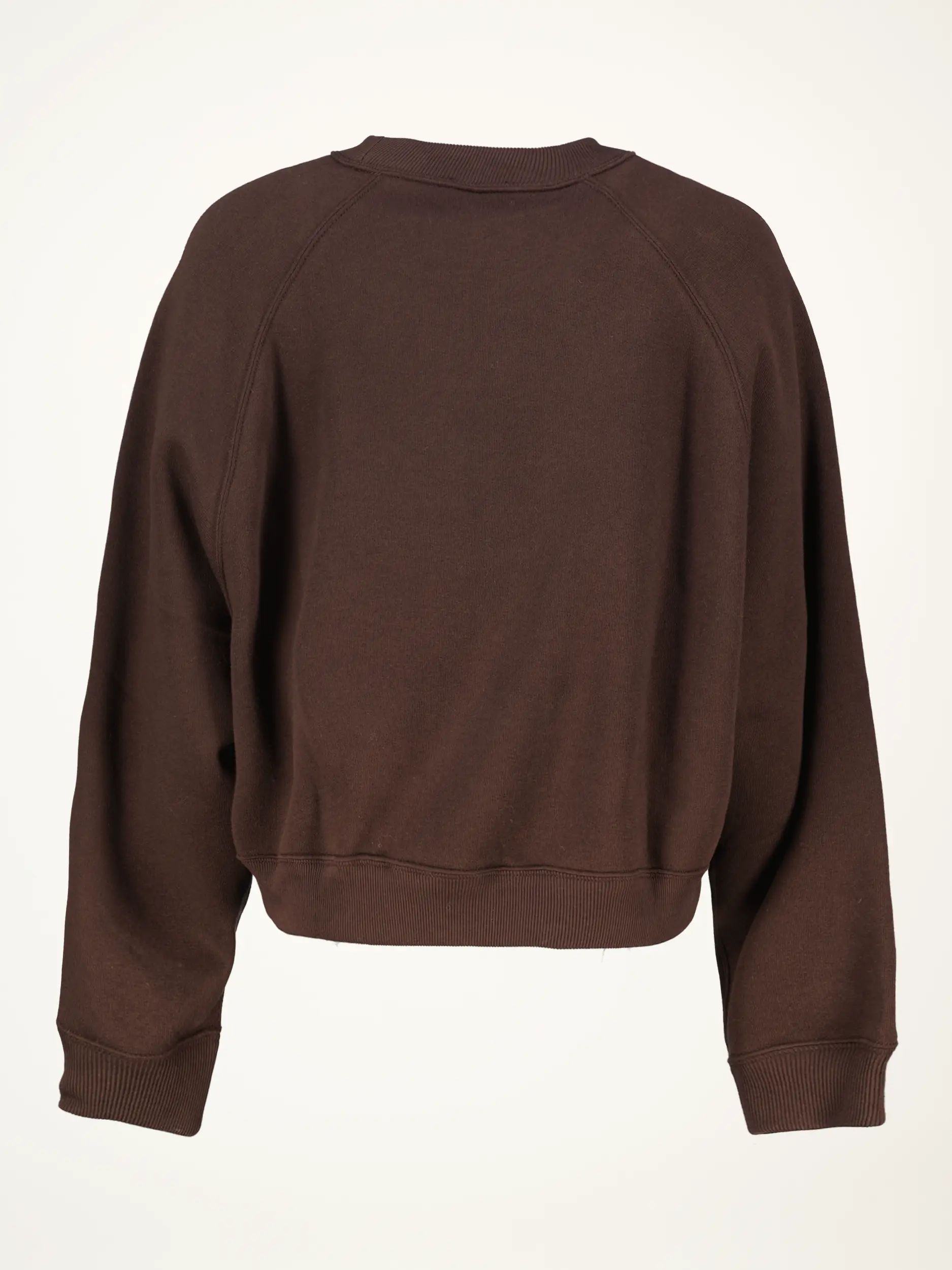 Sweatshirt - Artikel Rückseite - Farbe: Braun