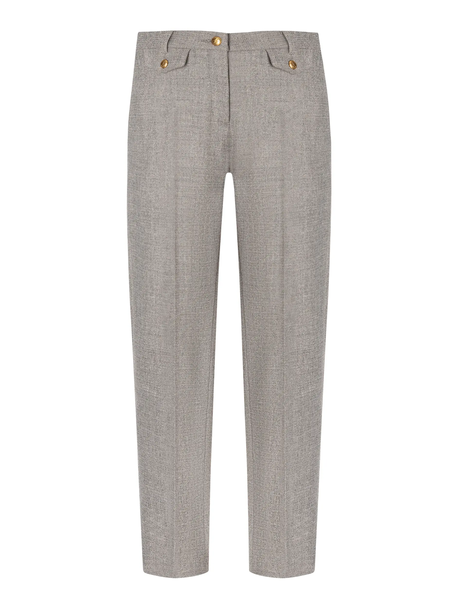 Hose 'Krystal Flap' - Artikel Vorderseite - Farbe: Grau