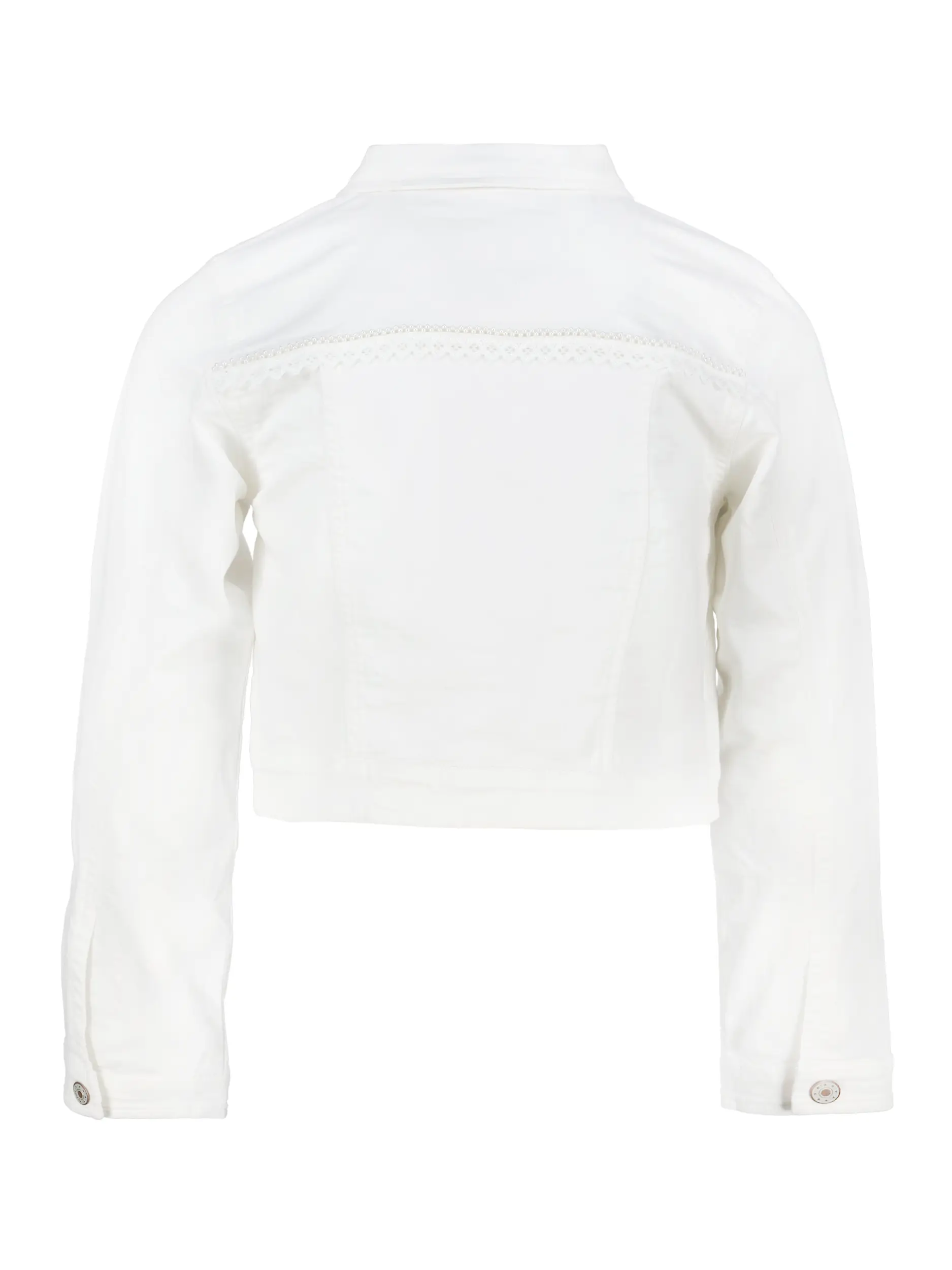 Mädchen Jacke  - Artikel Rückseite - Farbe: Creme