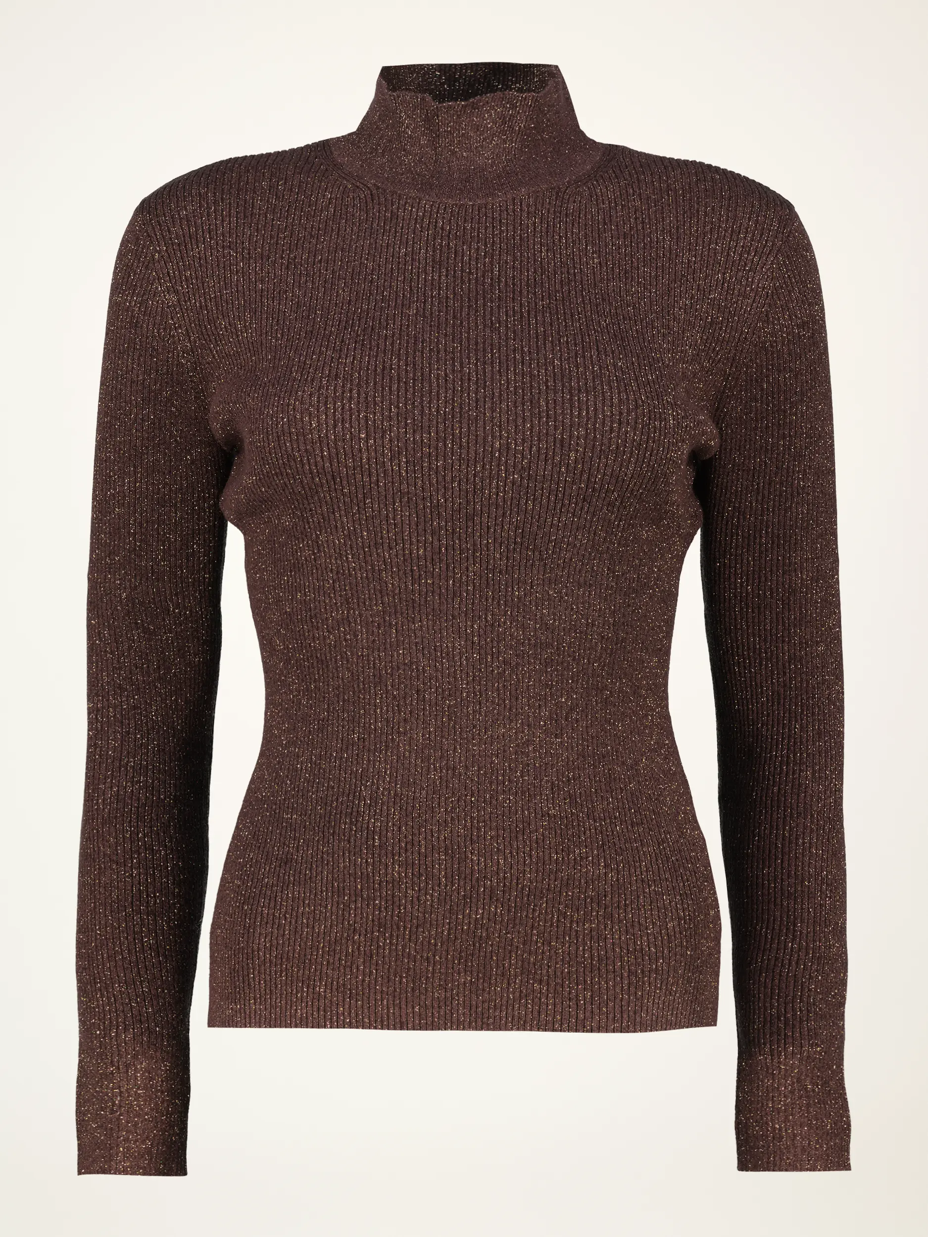 Langarmshirt - Artikelansicht - Farbe: Braun