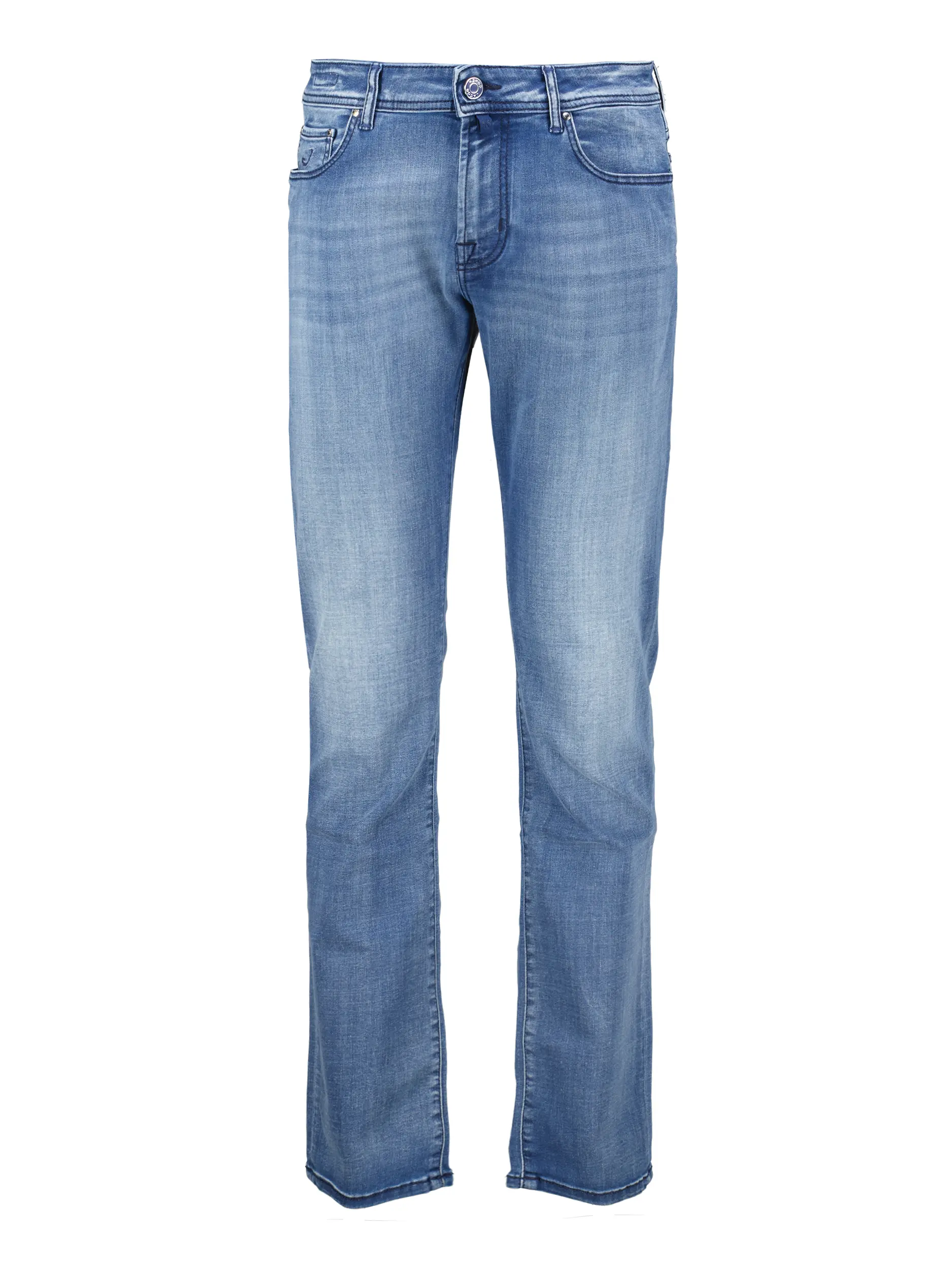 Mid Rise Slim Fit Jeans 'Bard' - Artikel Vorderseite - Farbe: Blau