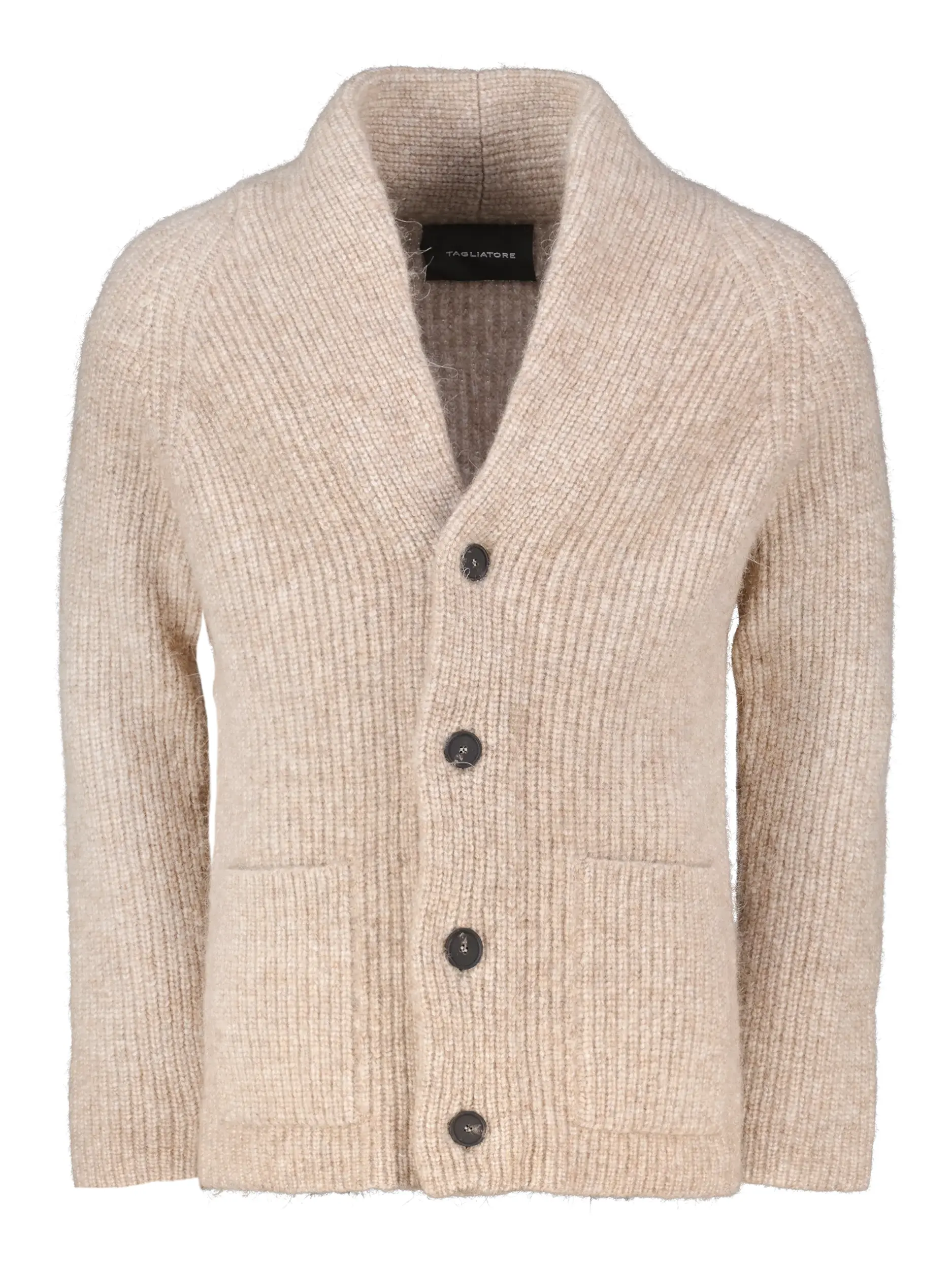 Strickjacke 'Jackson' - Artikel Vorderseite - Farbe: Braun