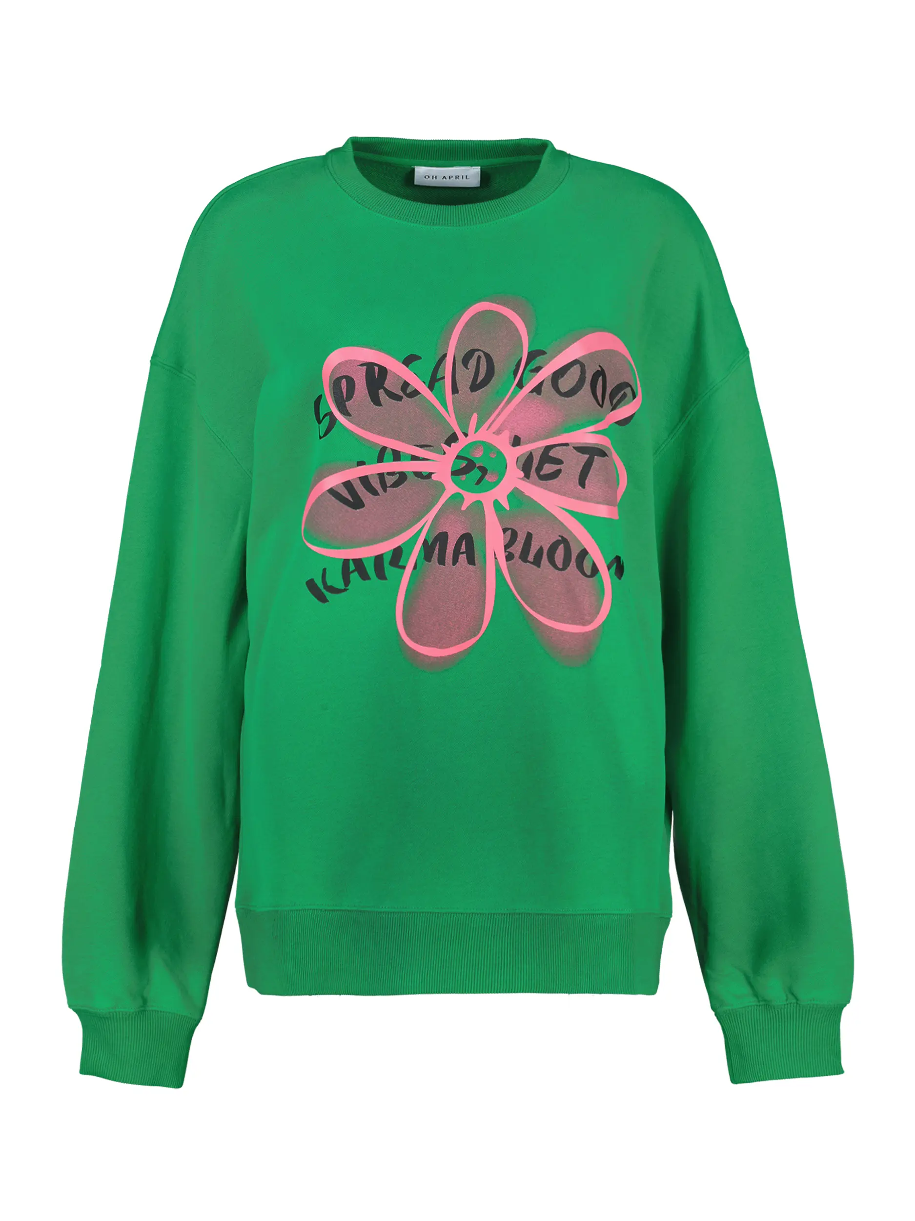 Oversized Sweatshirt 'Good Vibes' - Artikel Vorderseite