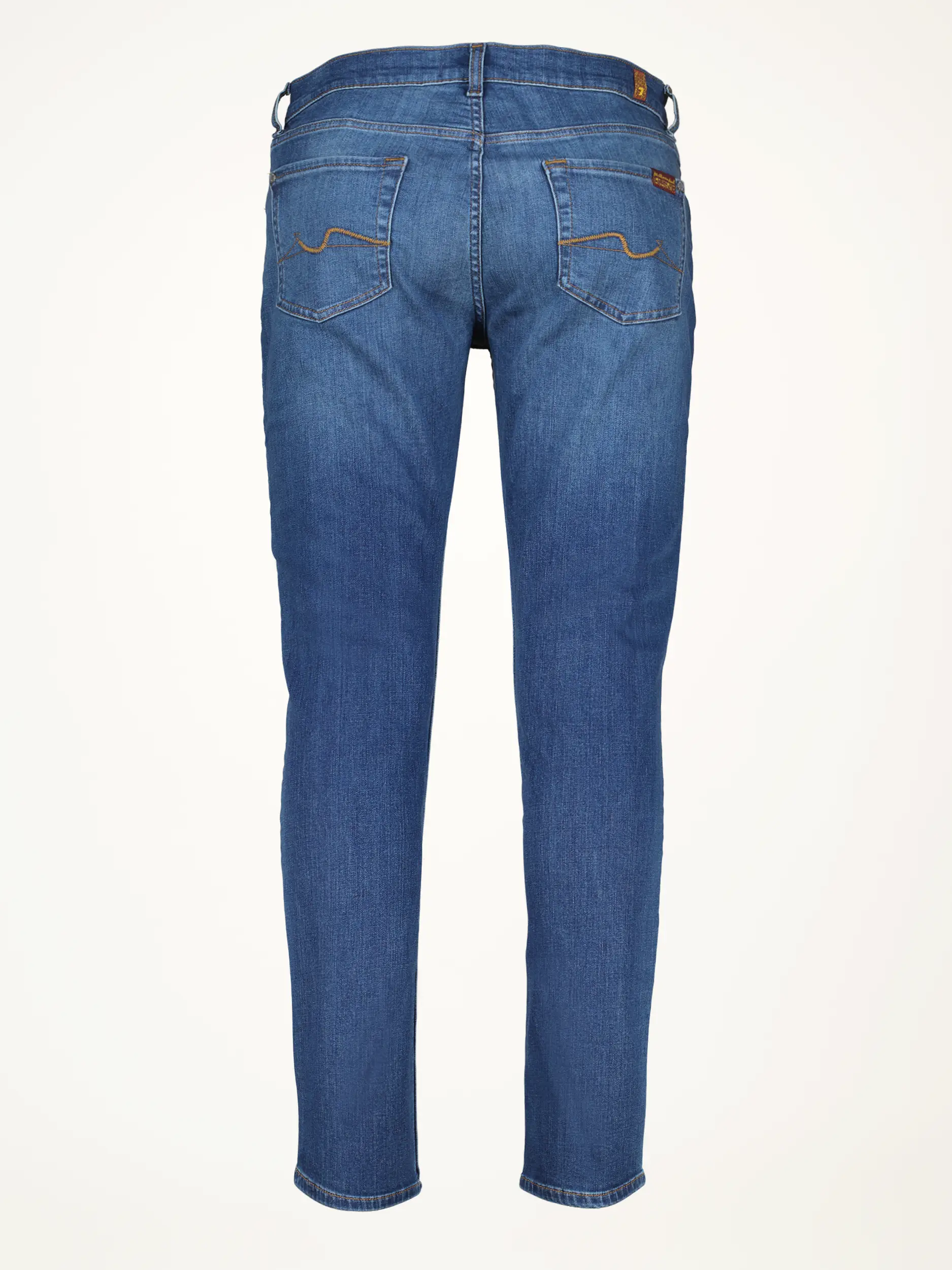 Mid Rise Slim Fit Jeans 'Sonora' - Artikel Rückseite - Farbe: Blau