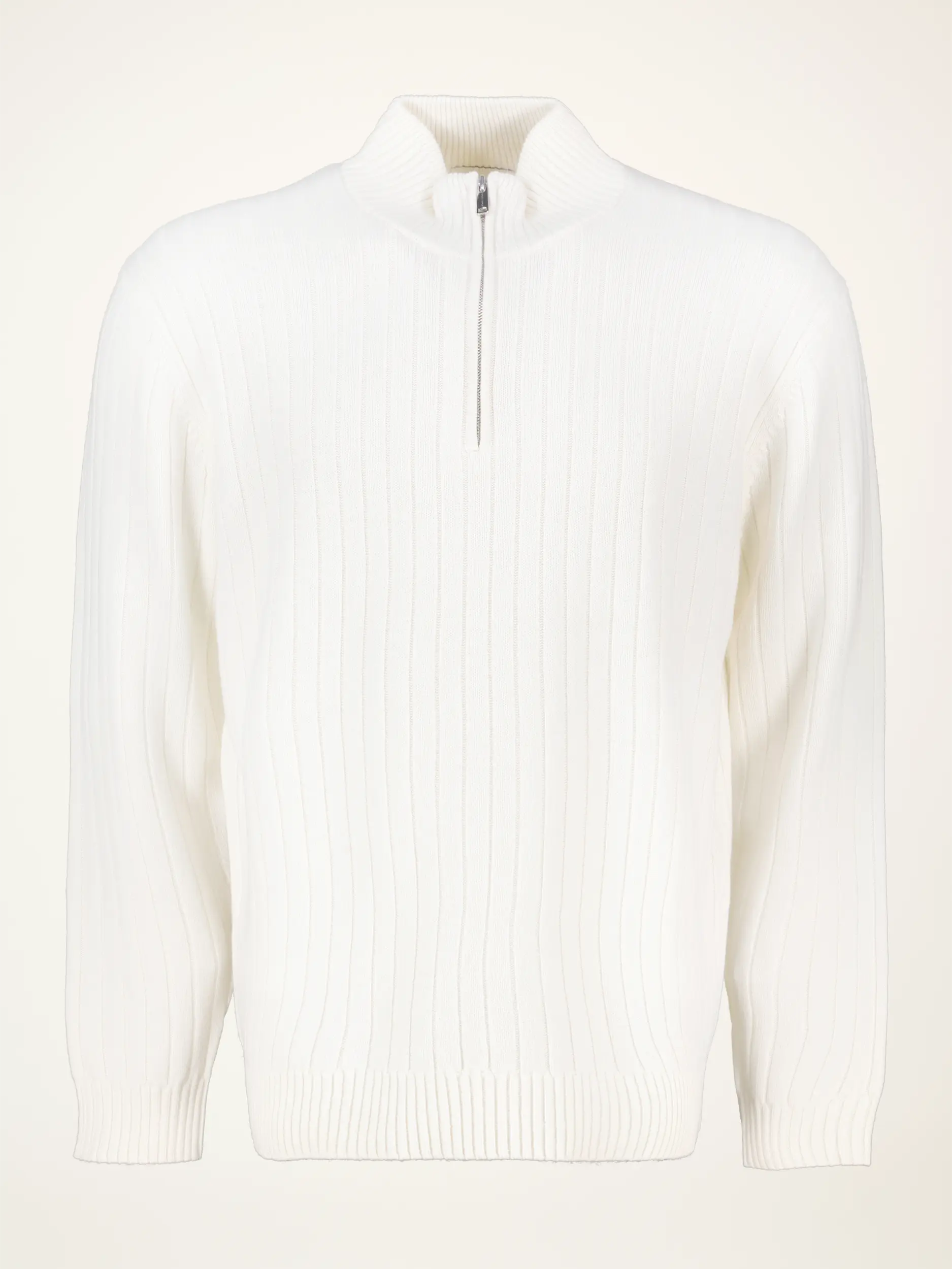 Pullover aus Woll-Mix langarm - Artikelansicht - Farbe: Creme