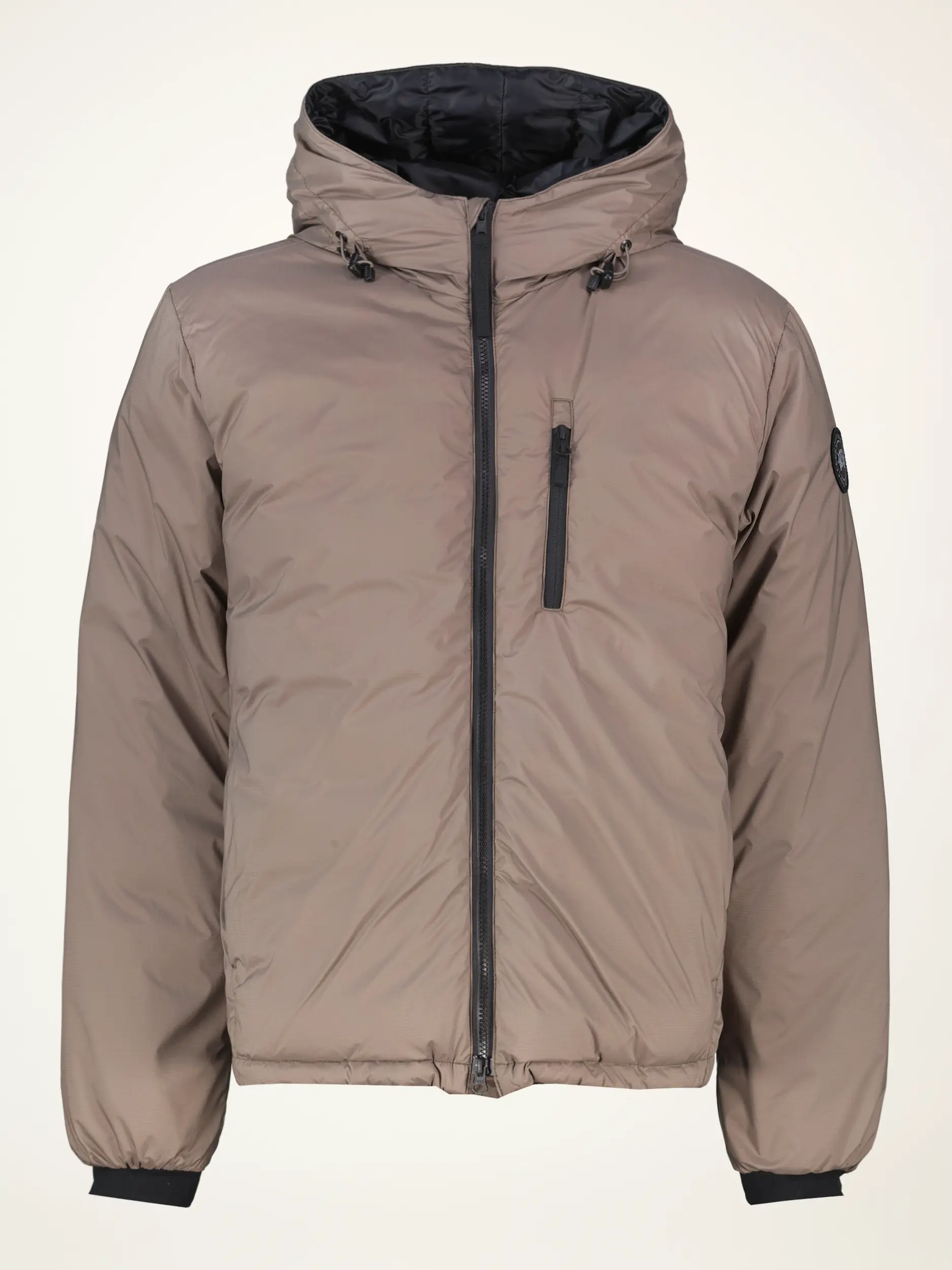 Daunenjacke 'Lodgehoody' - Artikelansicht - Farbe: Braun
