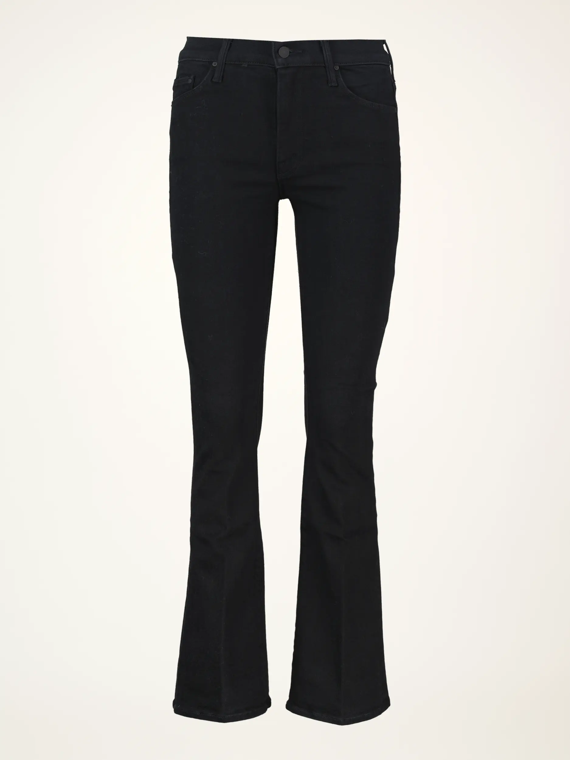 Mid Rise Flared Leg Jeans 'The Weekender' - Artikelansicht - Farbe: Schwarz