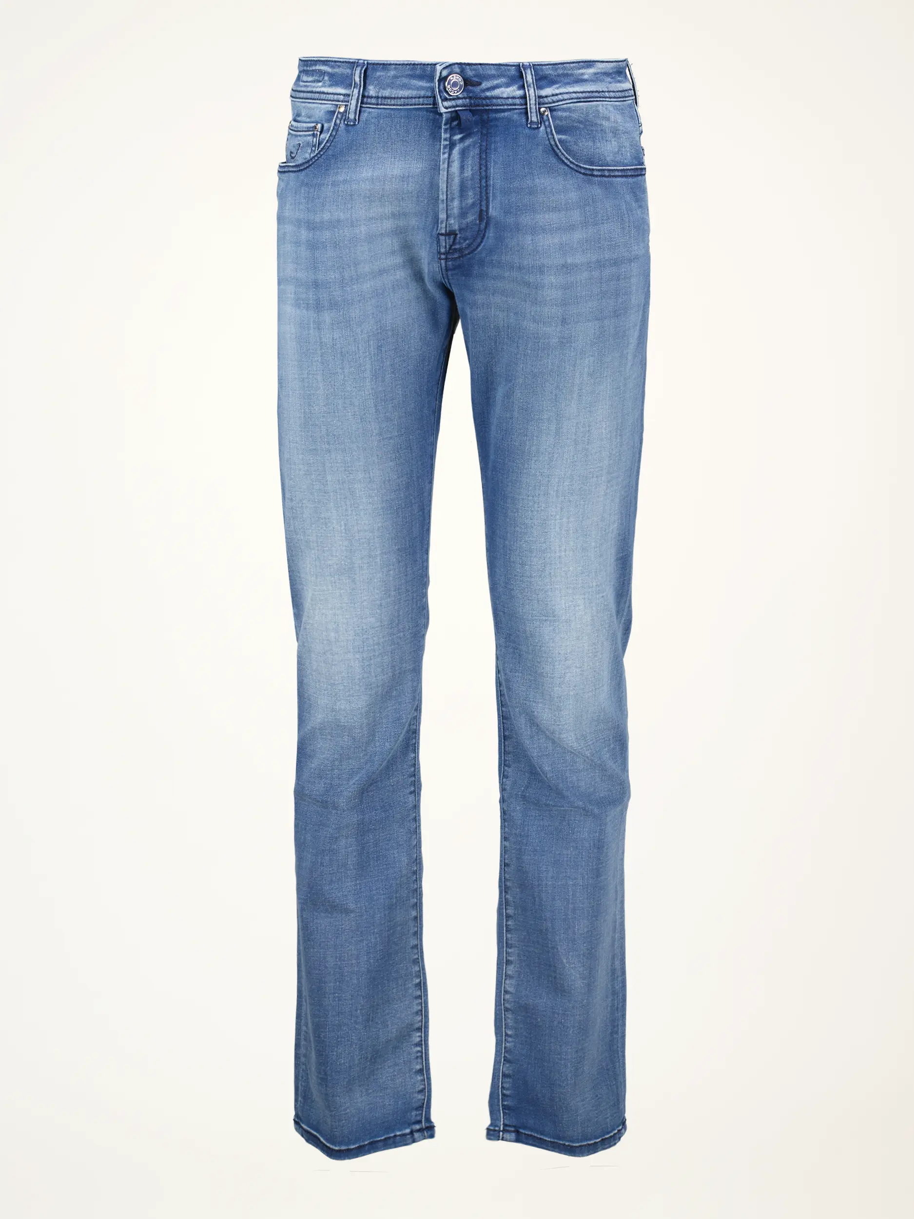 Mid Rise Slim Fit Jeans 'Bard' - Artikelansicht - Farbe: Blau