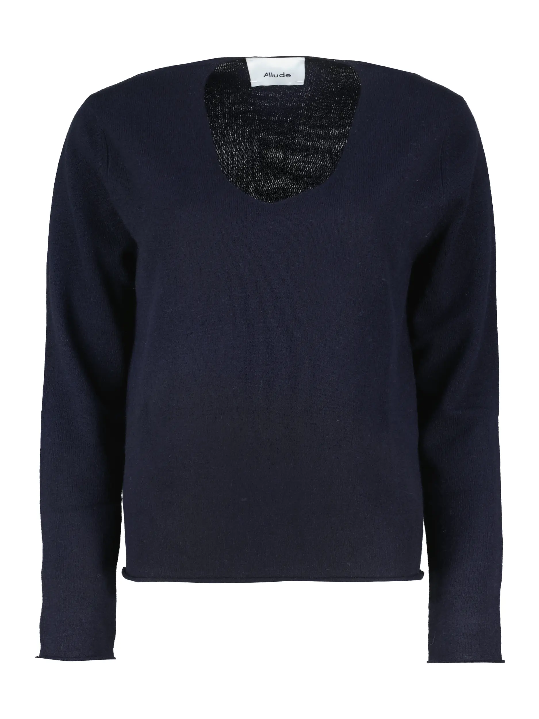 Pullover aus Kaschmir langarm - Artikel Vorderseite - Farbe: Blau