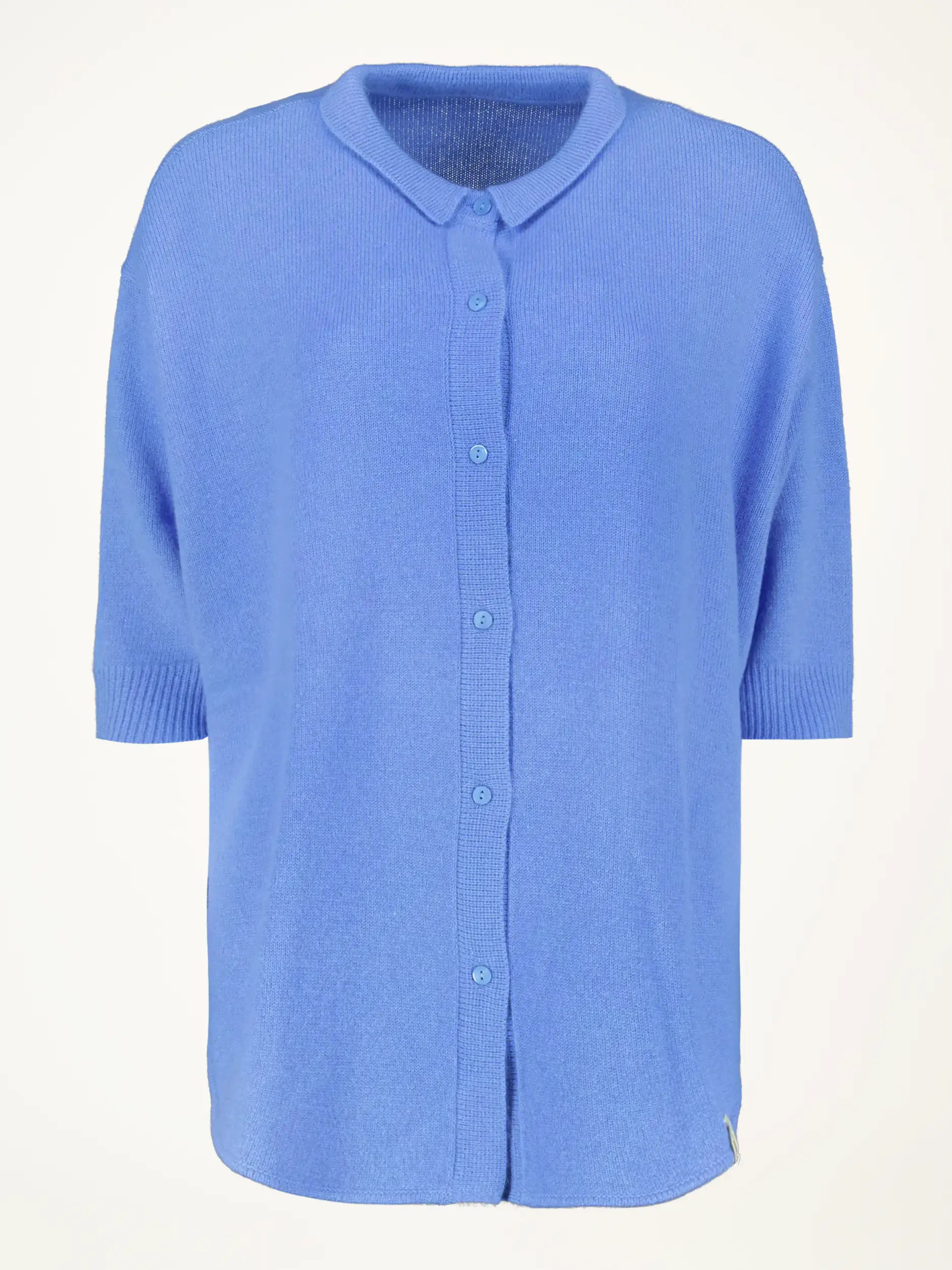 Strickjacke aus Kaschmir Mix - Artikelansicht - Farbe: Blau