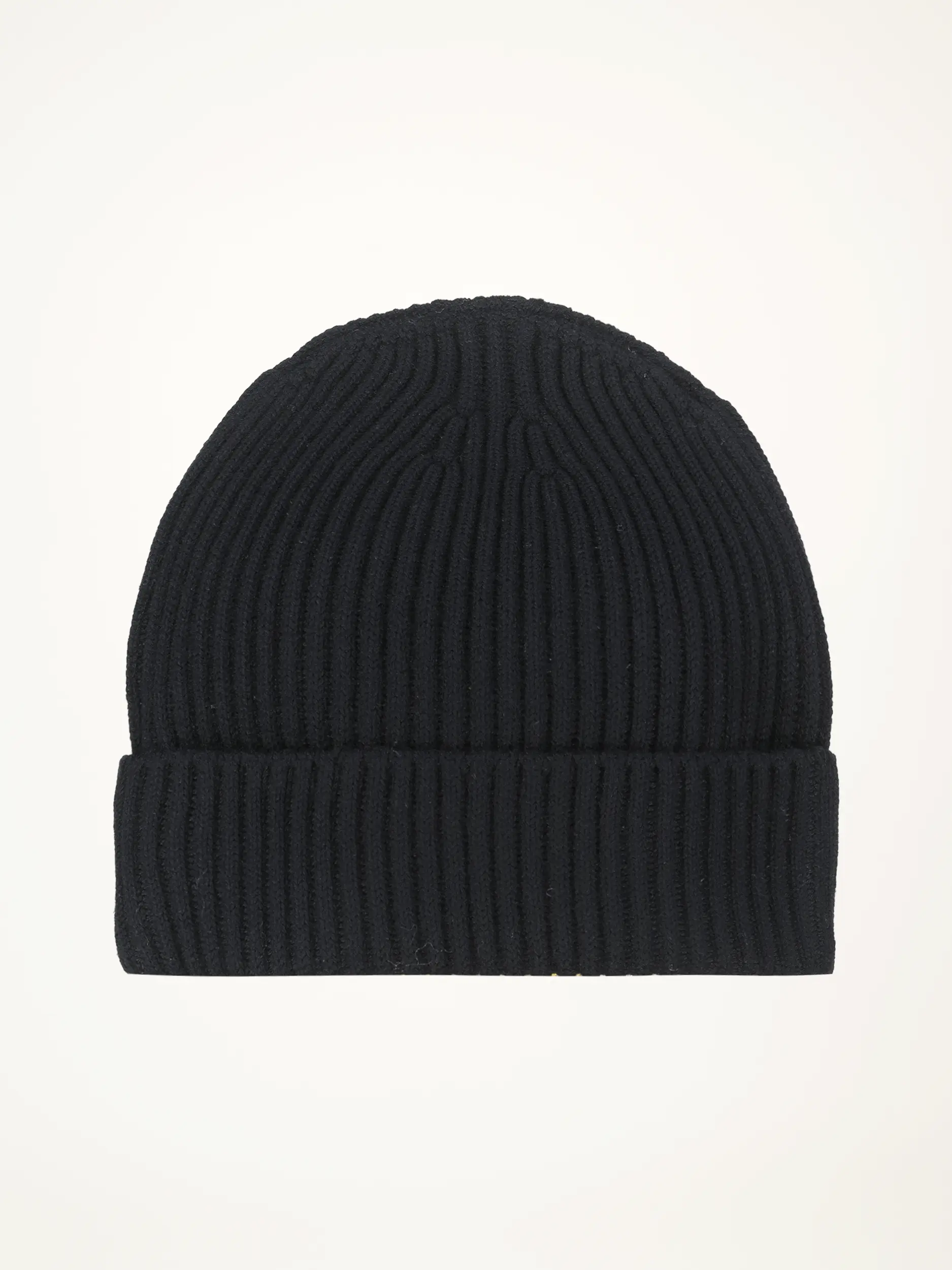 Wollmütze - Artikel Rückseite - Farbe: Schwarz