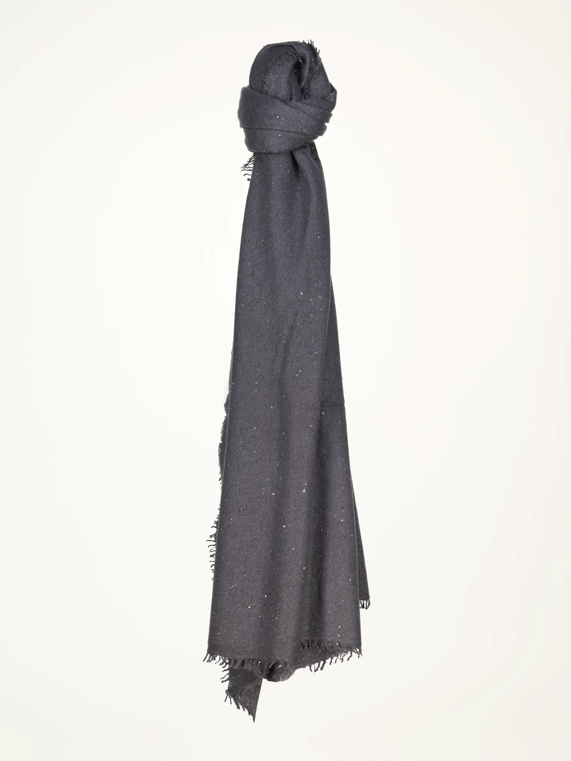 Schal mit Pailletten - Artikelansicht - Farbe: Grau