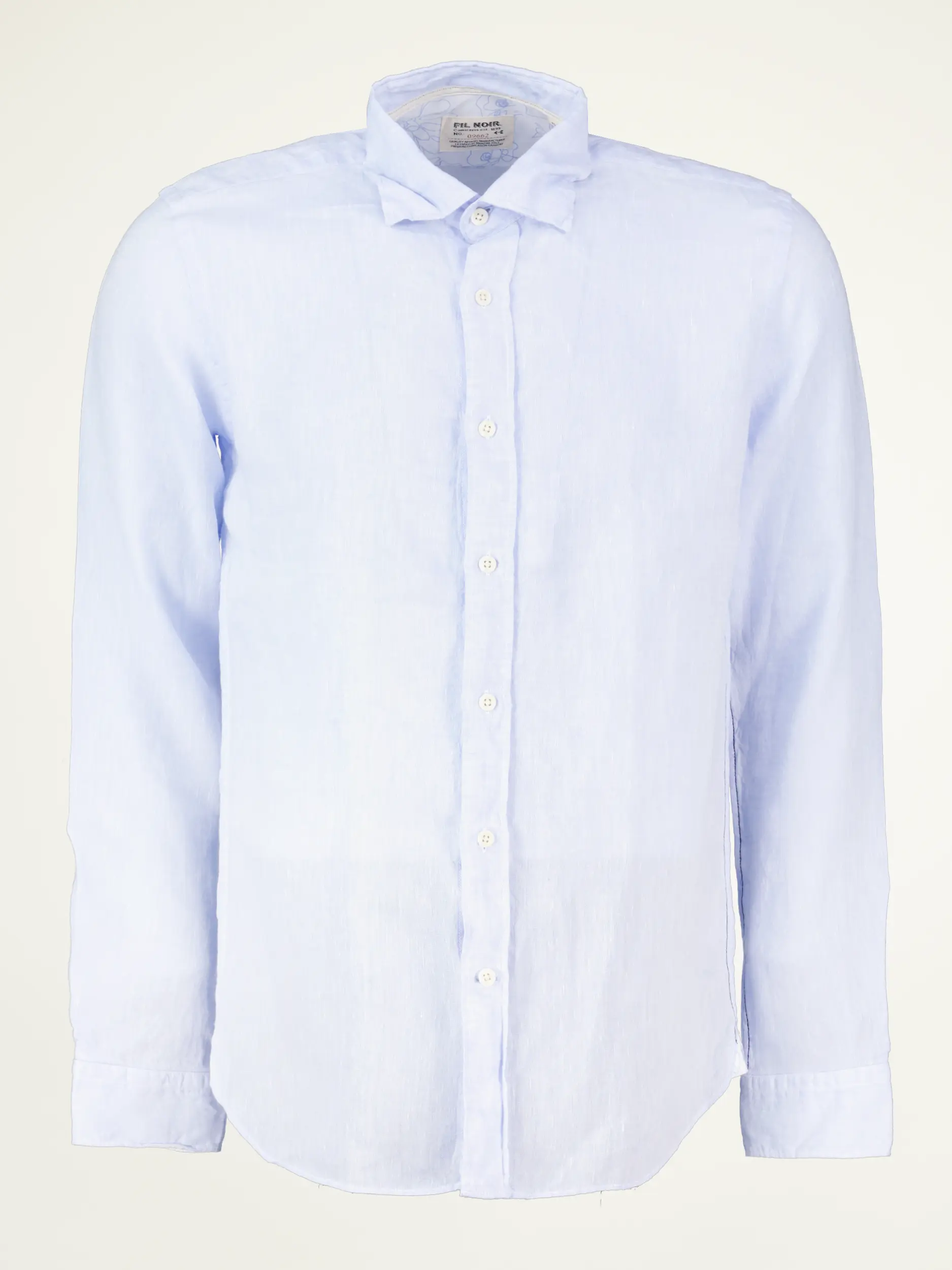 Leinenhemd 'Roma' - Artikelansicht - Farbe: Blau