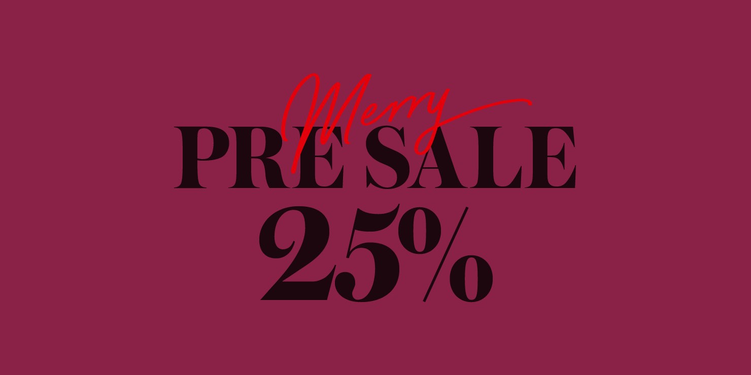 Bis zu 25% auf die Herbst/Winter Kollektion für Damen, Herren und Kinder