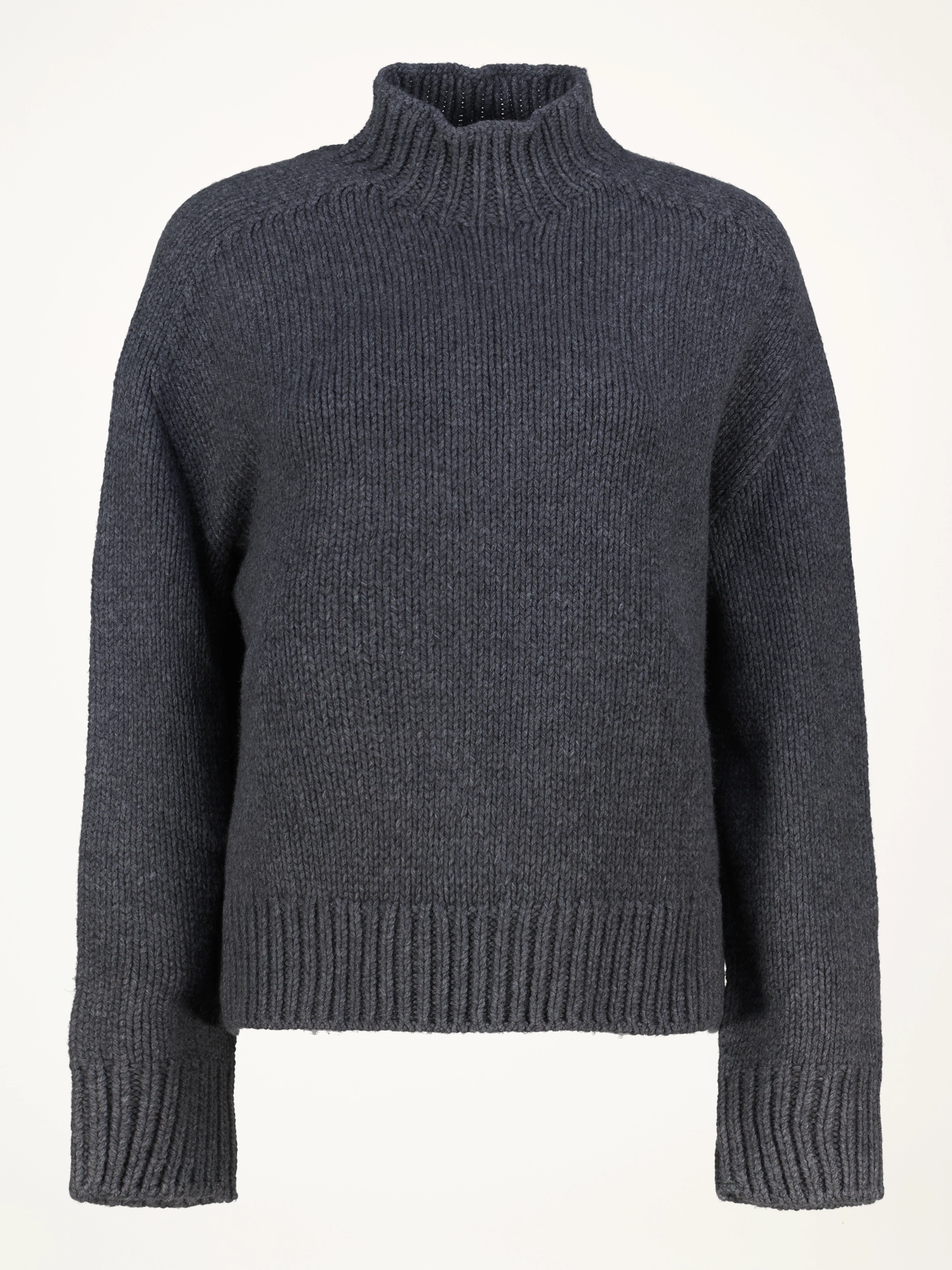 Pullover 'Faye' aus Woll-Mix langarm - Artikelansicht - Farbe: Grau Pullover 'Faye' aus Woll-Mix langarm - Artikelansicht - Farbe: Grau
