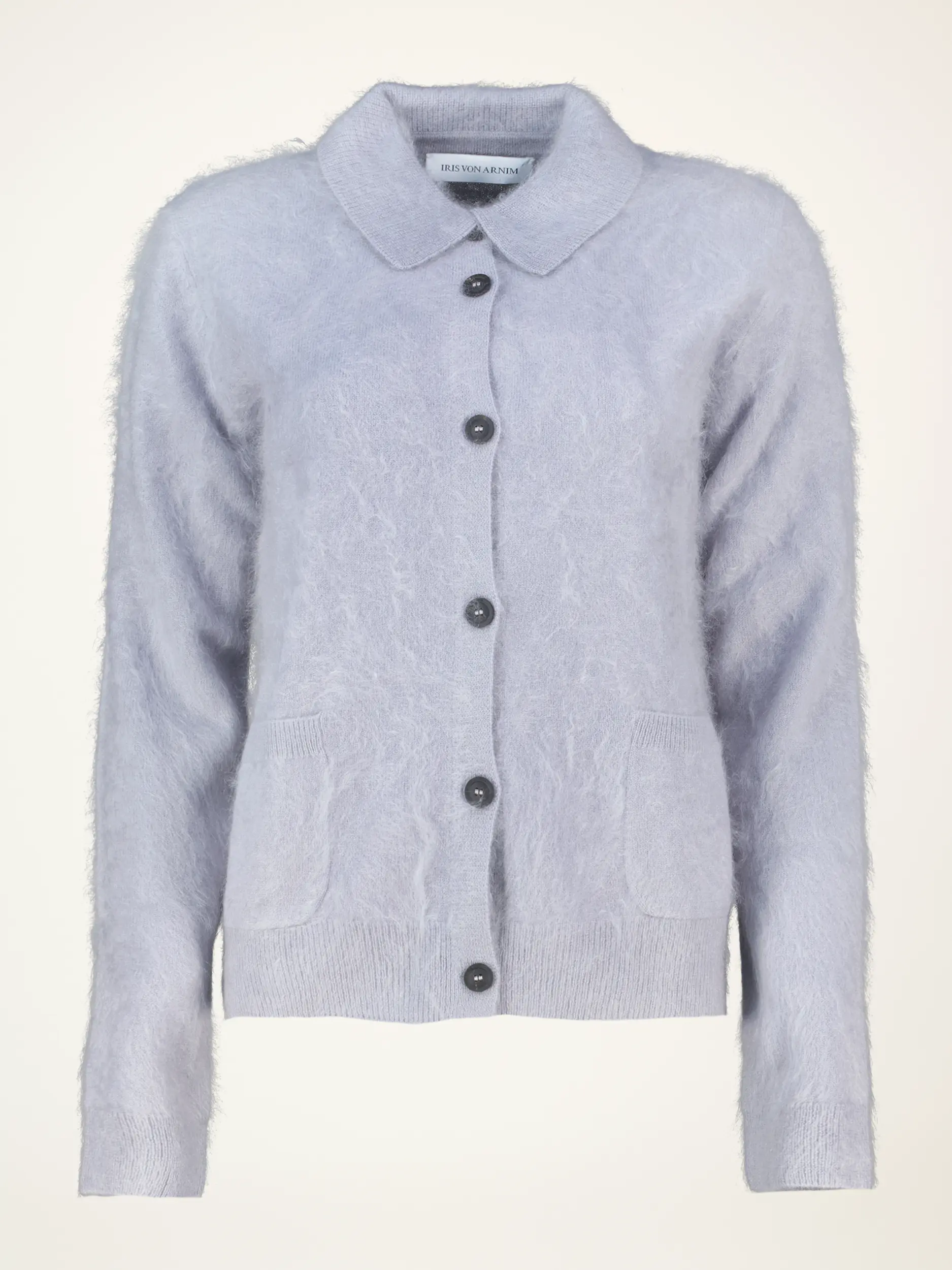 Strickjacke 'Elyn' aus Kaschmir - Artikelansicht - Farbe: Grau
