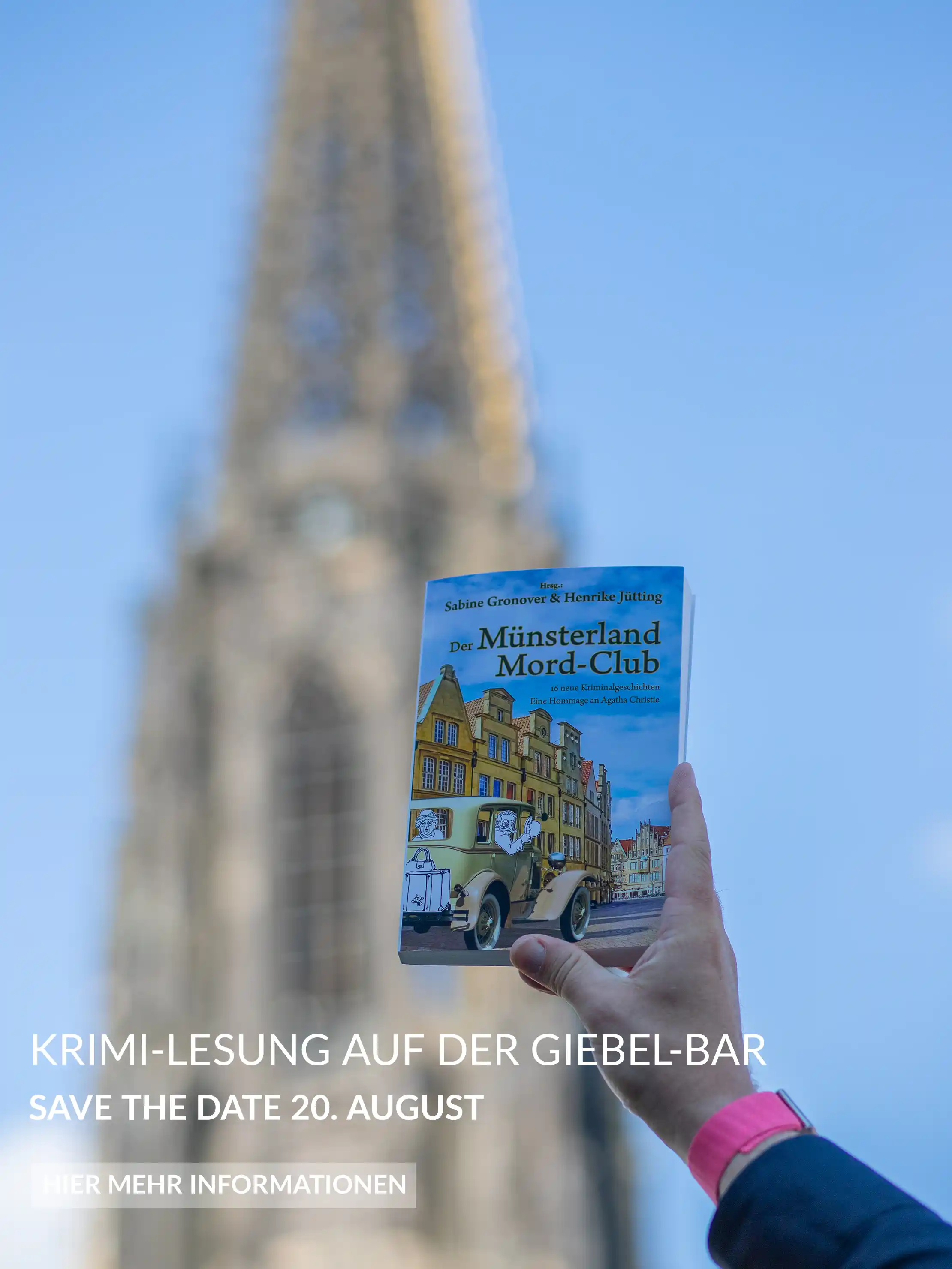 Krimi-Lesung auf der Schnitzler-Dachterrasse