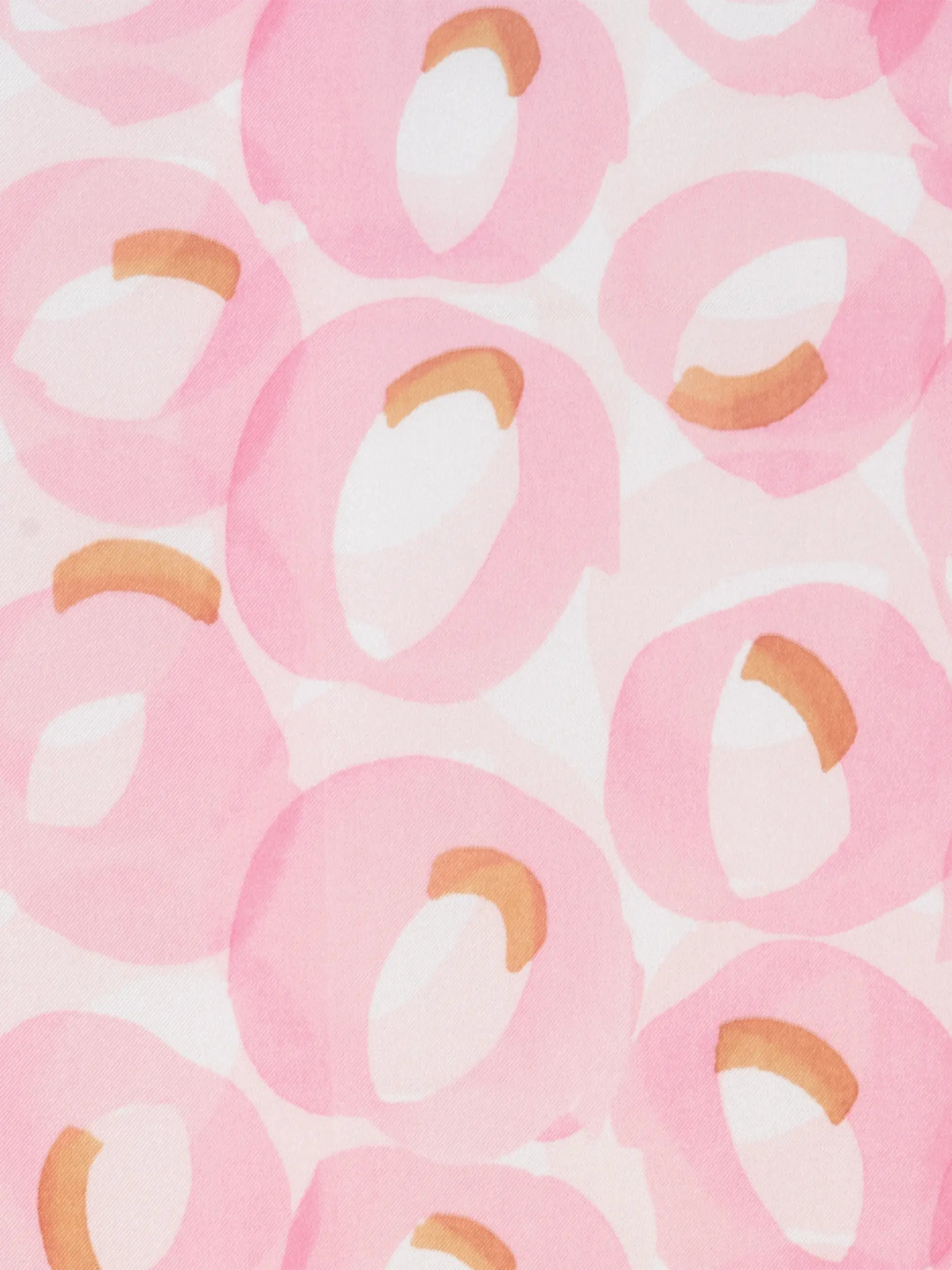 Gemustertes Seidentuch  - Artikel weitere Detailansicht 1 - Farbe: Rosa&Pink