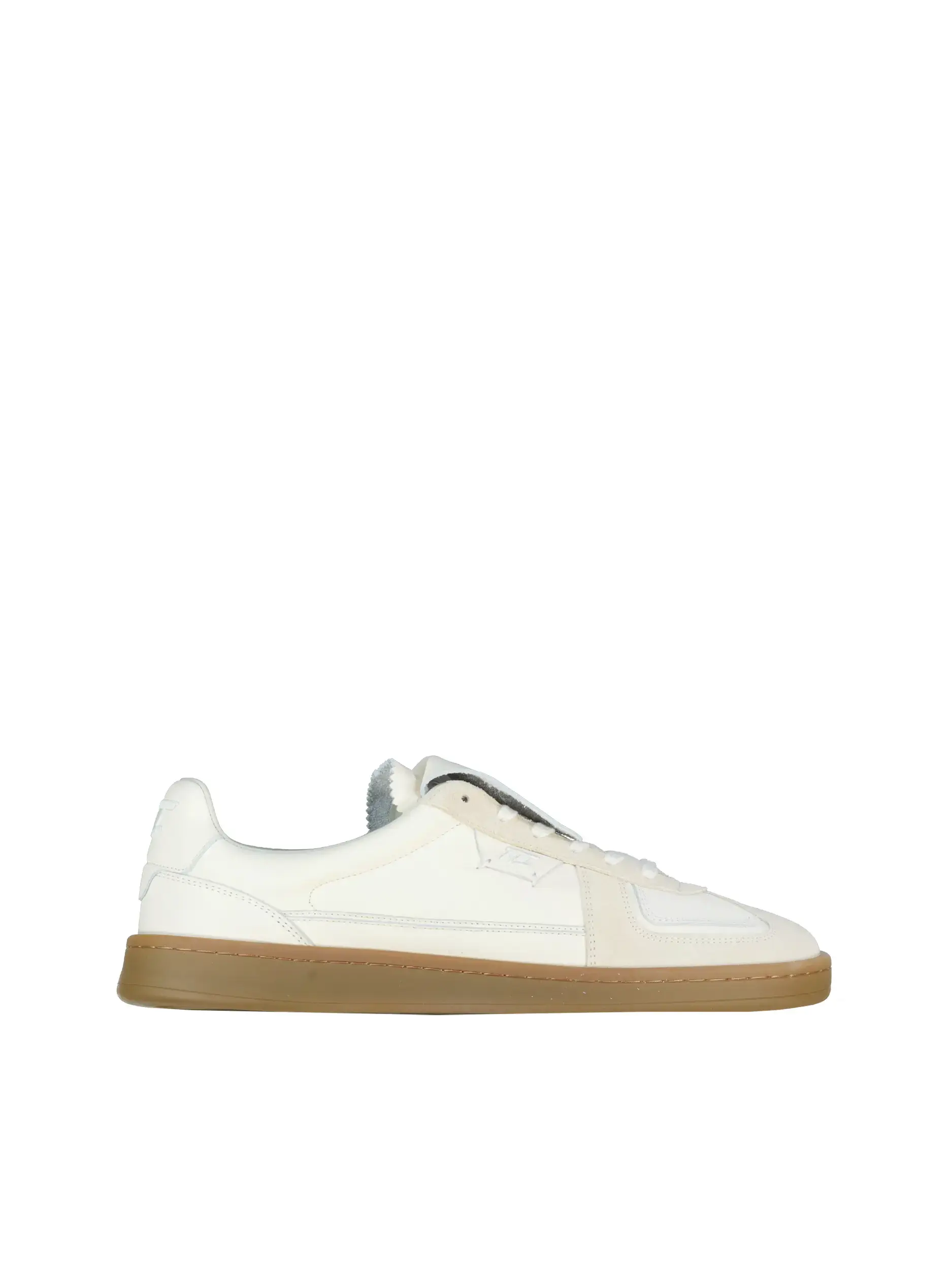 Sneaker 'Big Bang' aus Leder - Artikel Vorderseite - Farbe: Beige