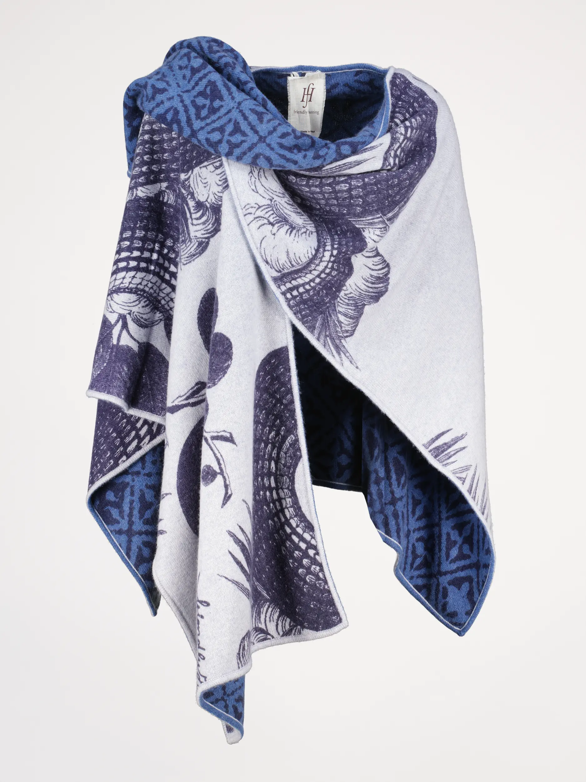 Cape - Artikelansicht - Farbe: Blau