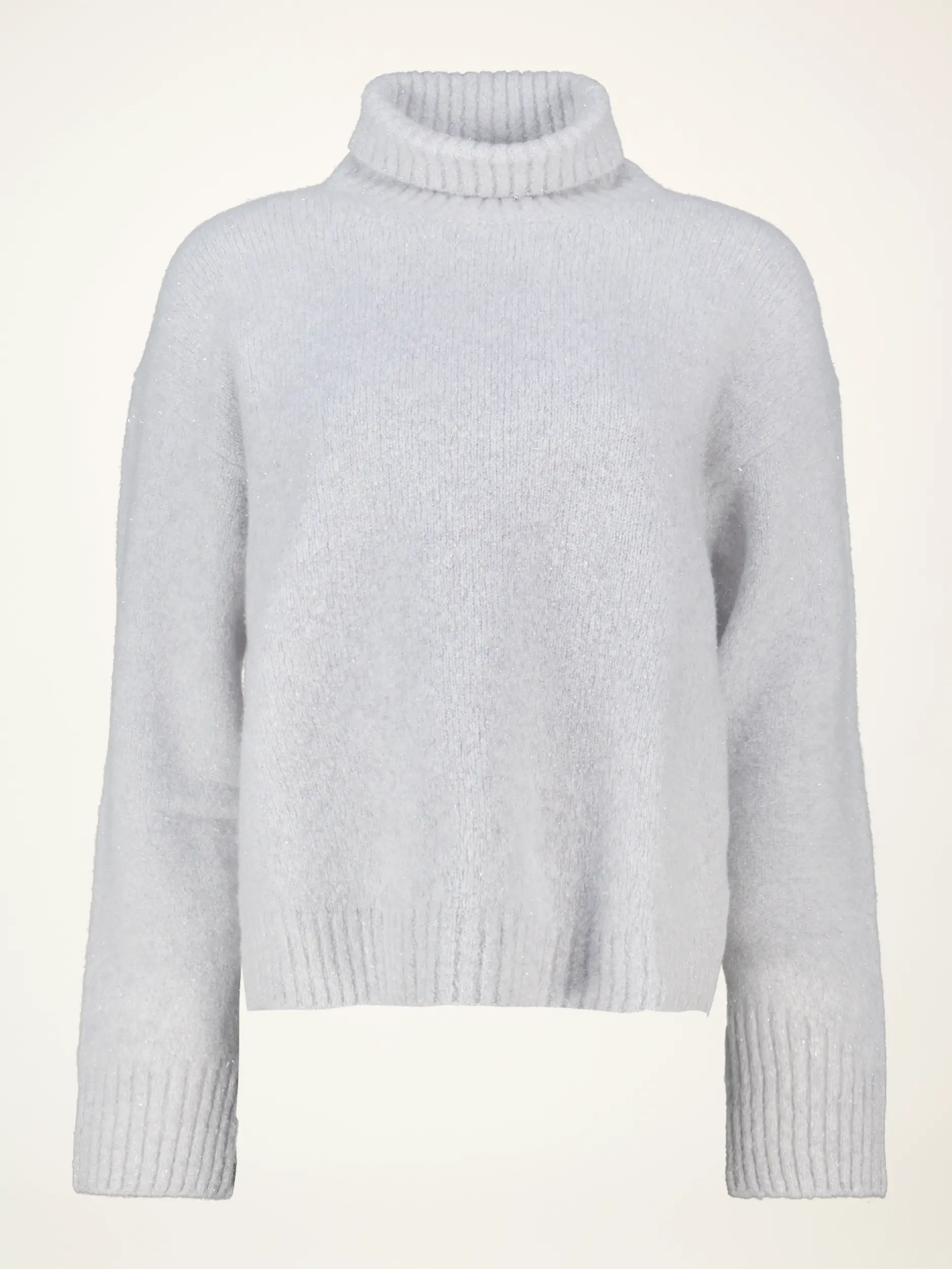 Rollkragenpullover aus Kaschmir-Mix langarm - Artikelansicht