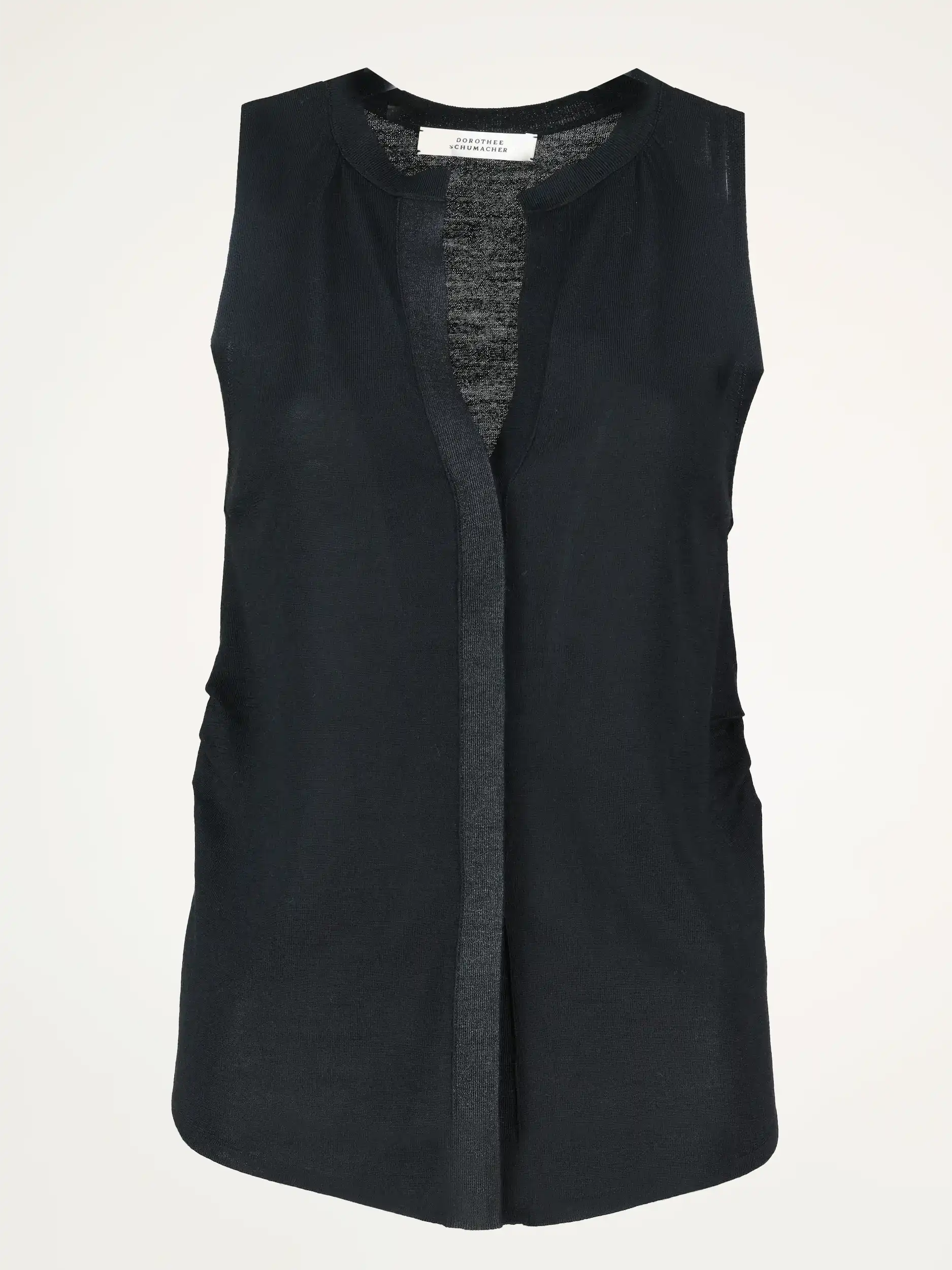 Strickweste - Artikelansicht - Farbe: Schwarz