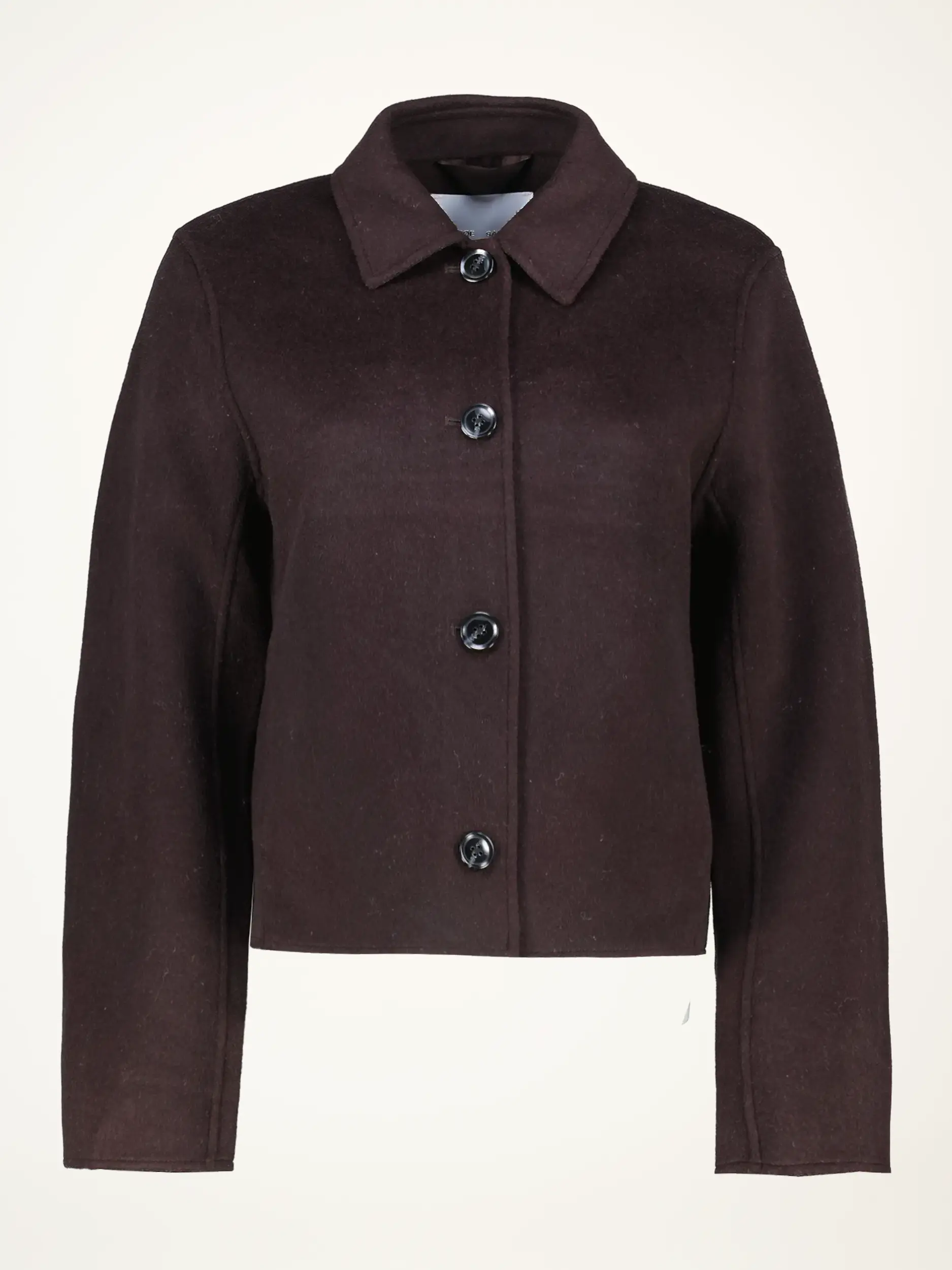 Wolljacke 'Saholly' - Artikelansicht - Farbe: Braun