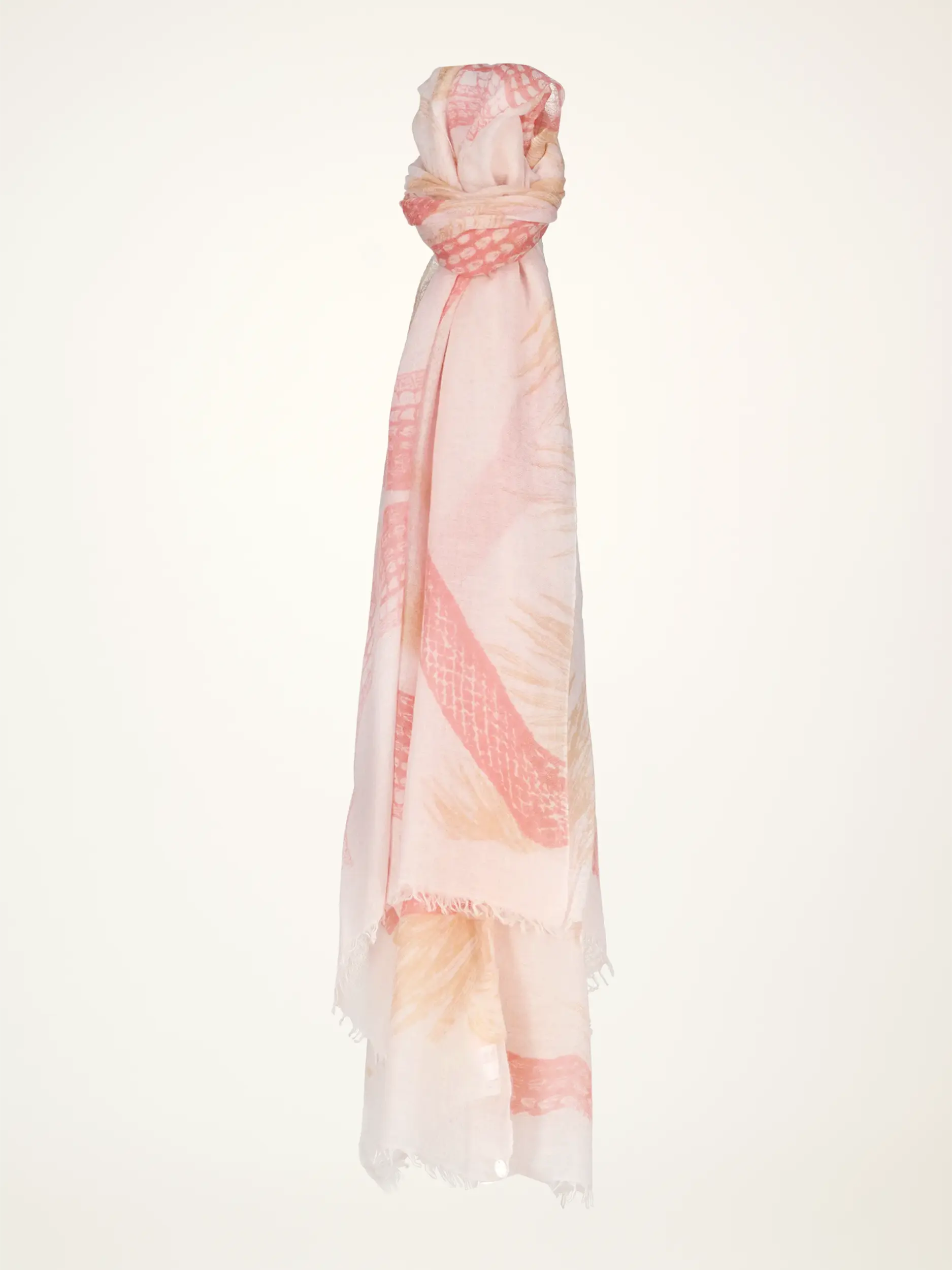 Kaschmirschal 'Garden Eden' - Artikelansicht - Farbe: Rosa&Pink