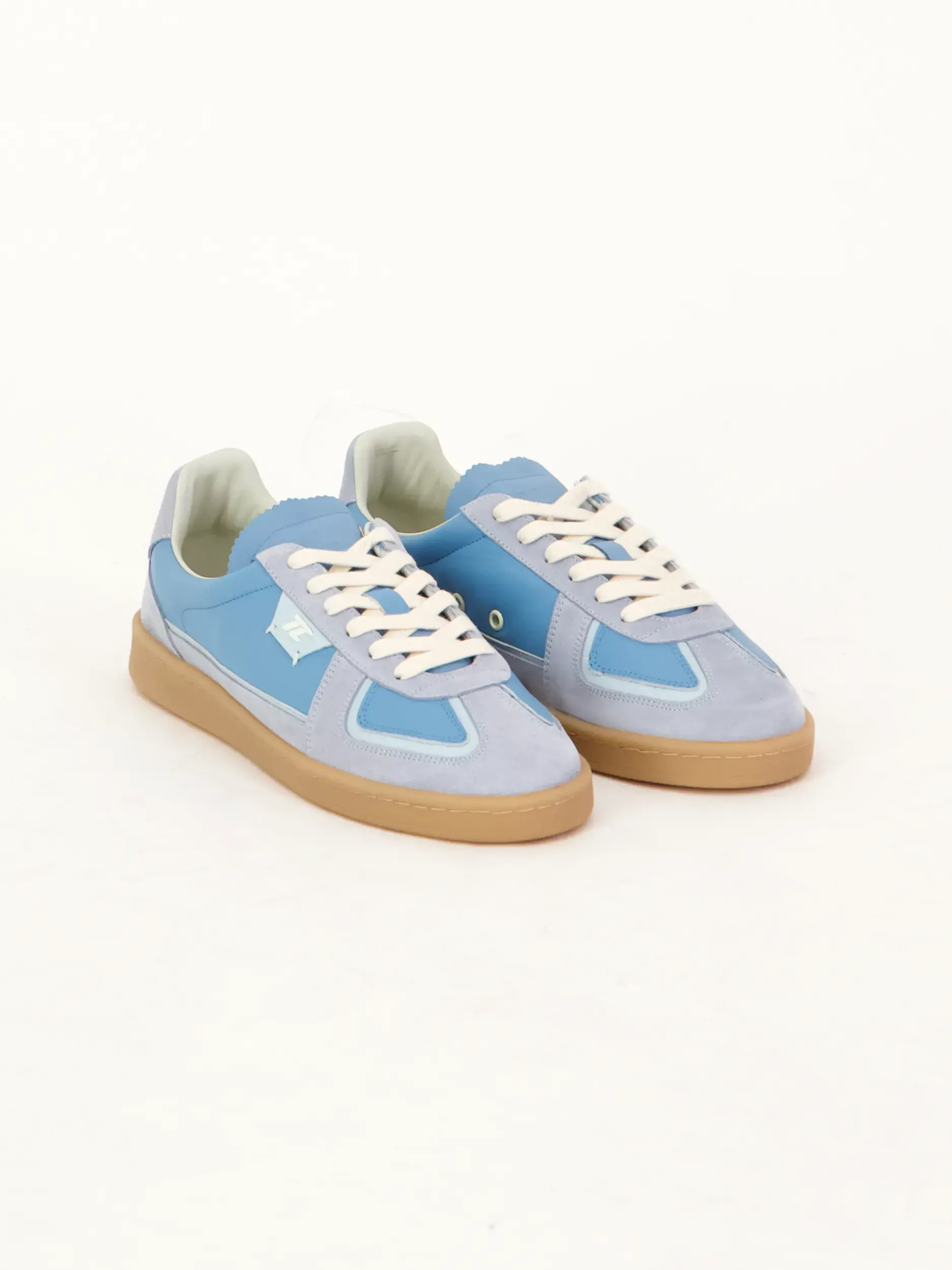 Sneaker 'Big Bang' aus Leder - Artikel weitere Detailansicht 1 - Farbe: Blau