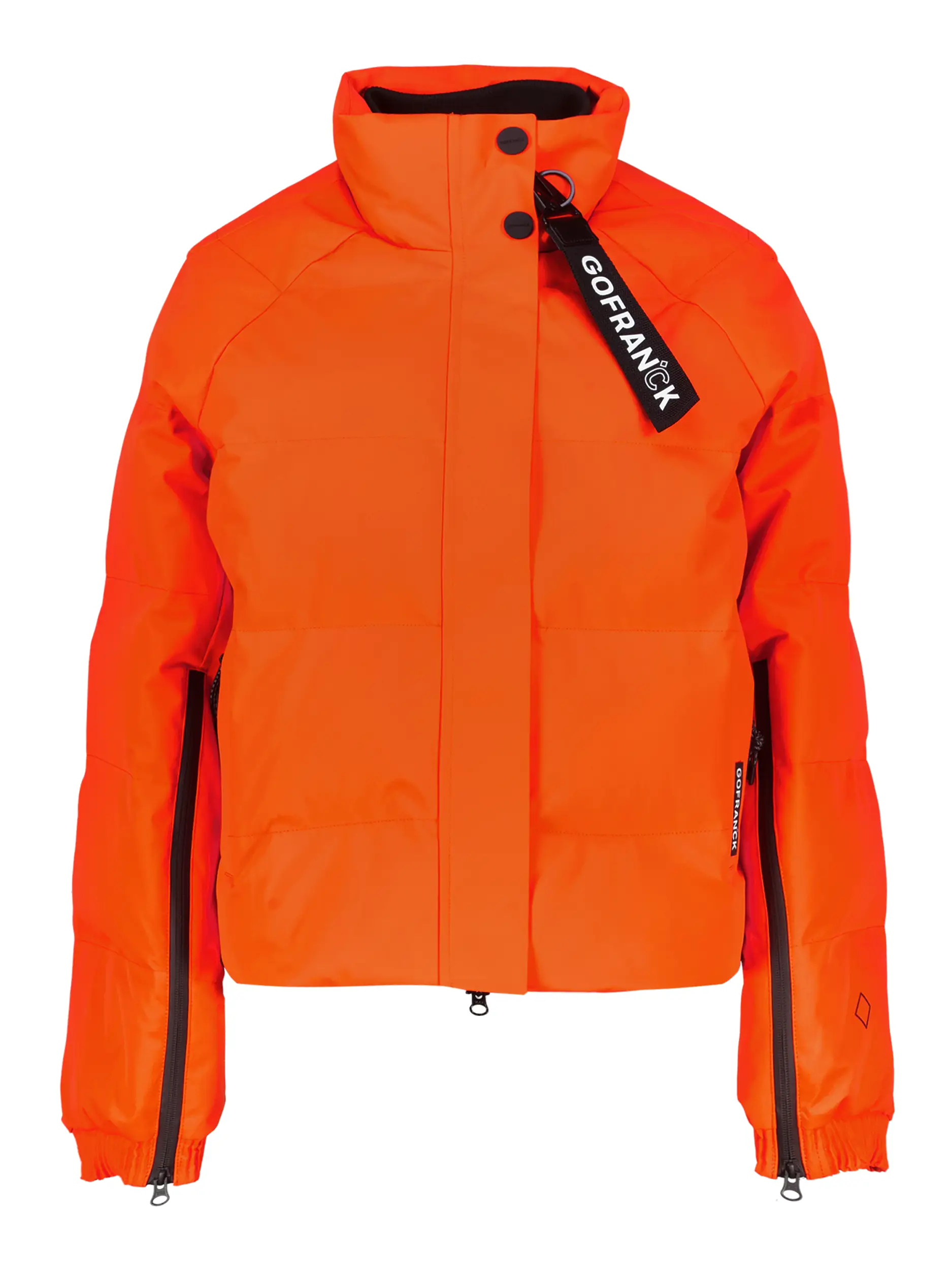 Jacke 'Agasga' - Artikel Vorderseite - Farbe: Orange