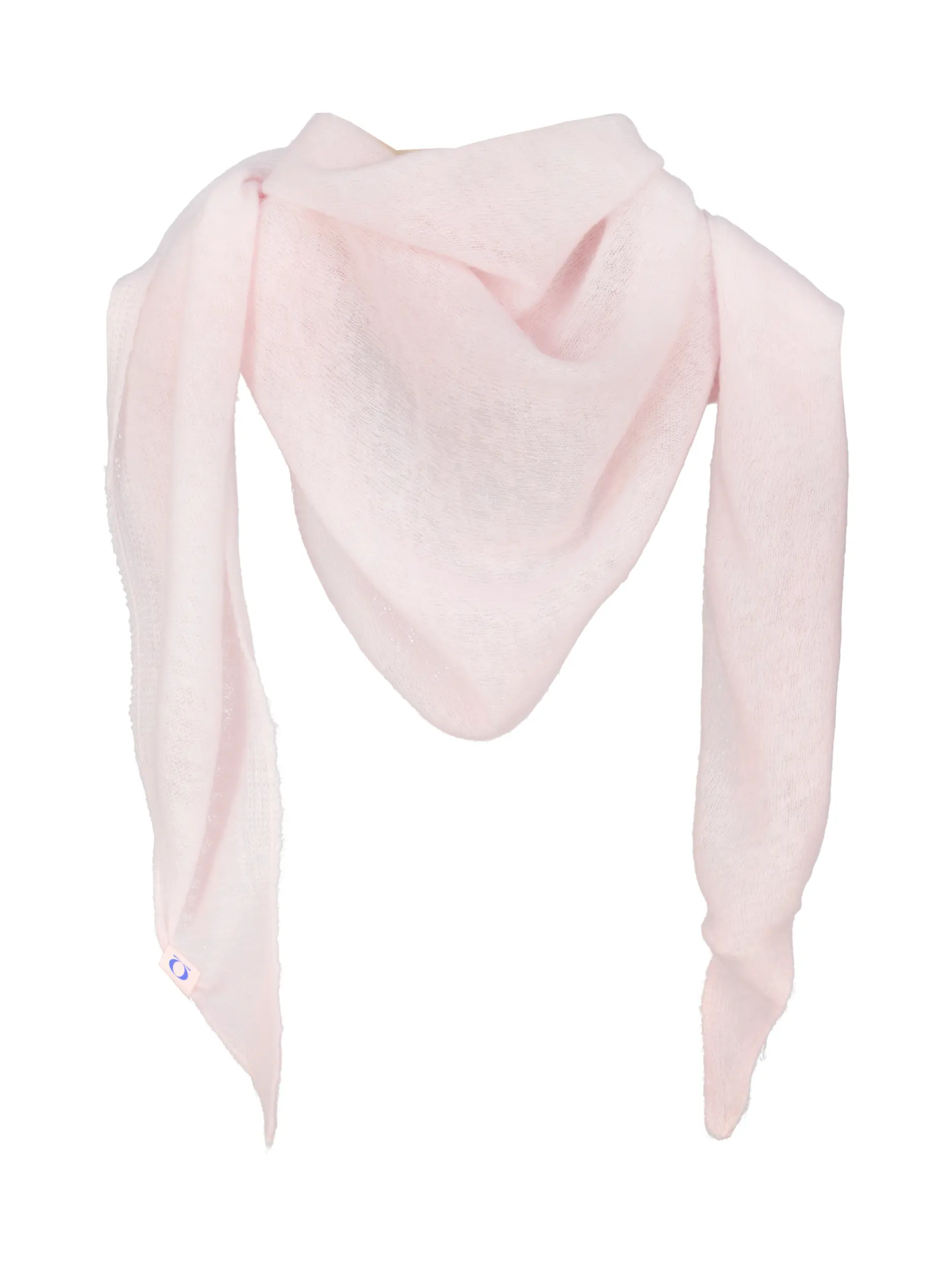Dreieckstuch 'Adria' aus Kaschmir - Artikel Vorderseite - Farbe: Rosa&Pink